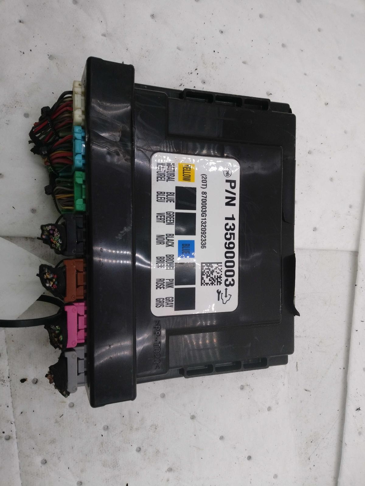 Used Body Control Module fits: 2014 Cadillac Xts Body Control BCM on firewall Gr
