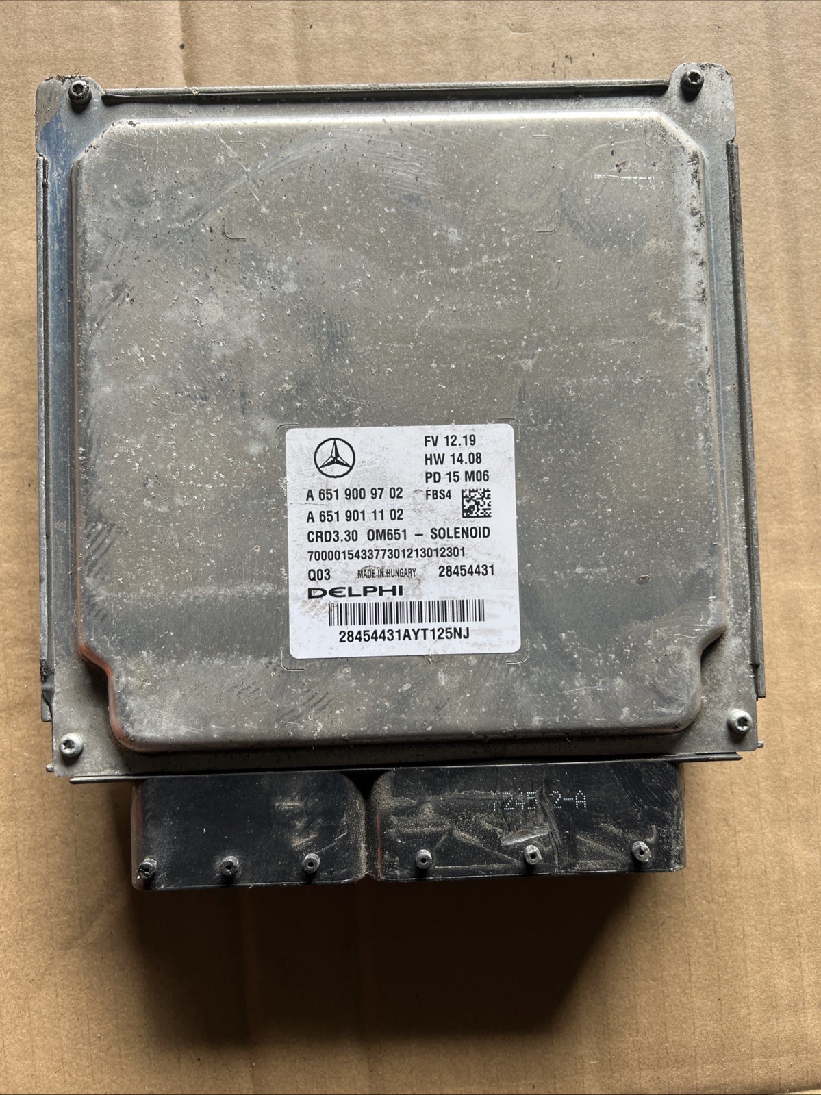 MERCEDES GLA CLASS ENGINE CONTROL MODULE ECU A6519009702 X156 2013-2020