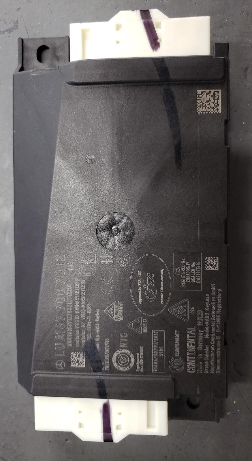 20 MERCEDES GLB250 247 Type, keyless entry module, ID 1679009710