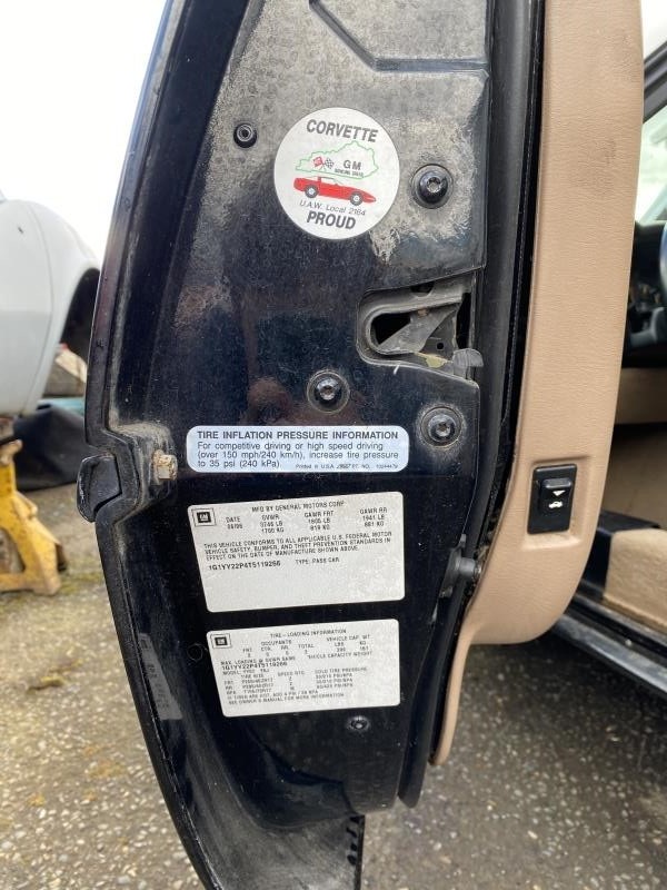 1995-96 C4 Corvette Center Dash BCM Body Control Module, AOD, Coupe – OEM
