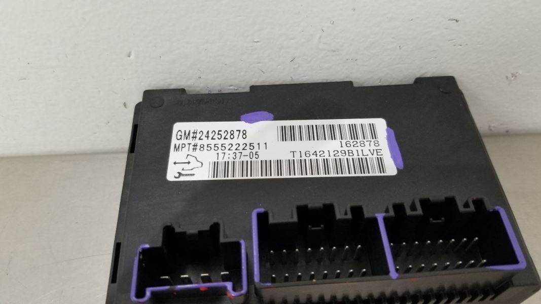 09 CHEVY SILVERADO 1500 TRANSFER CASE CONTROL MODULE 24252878