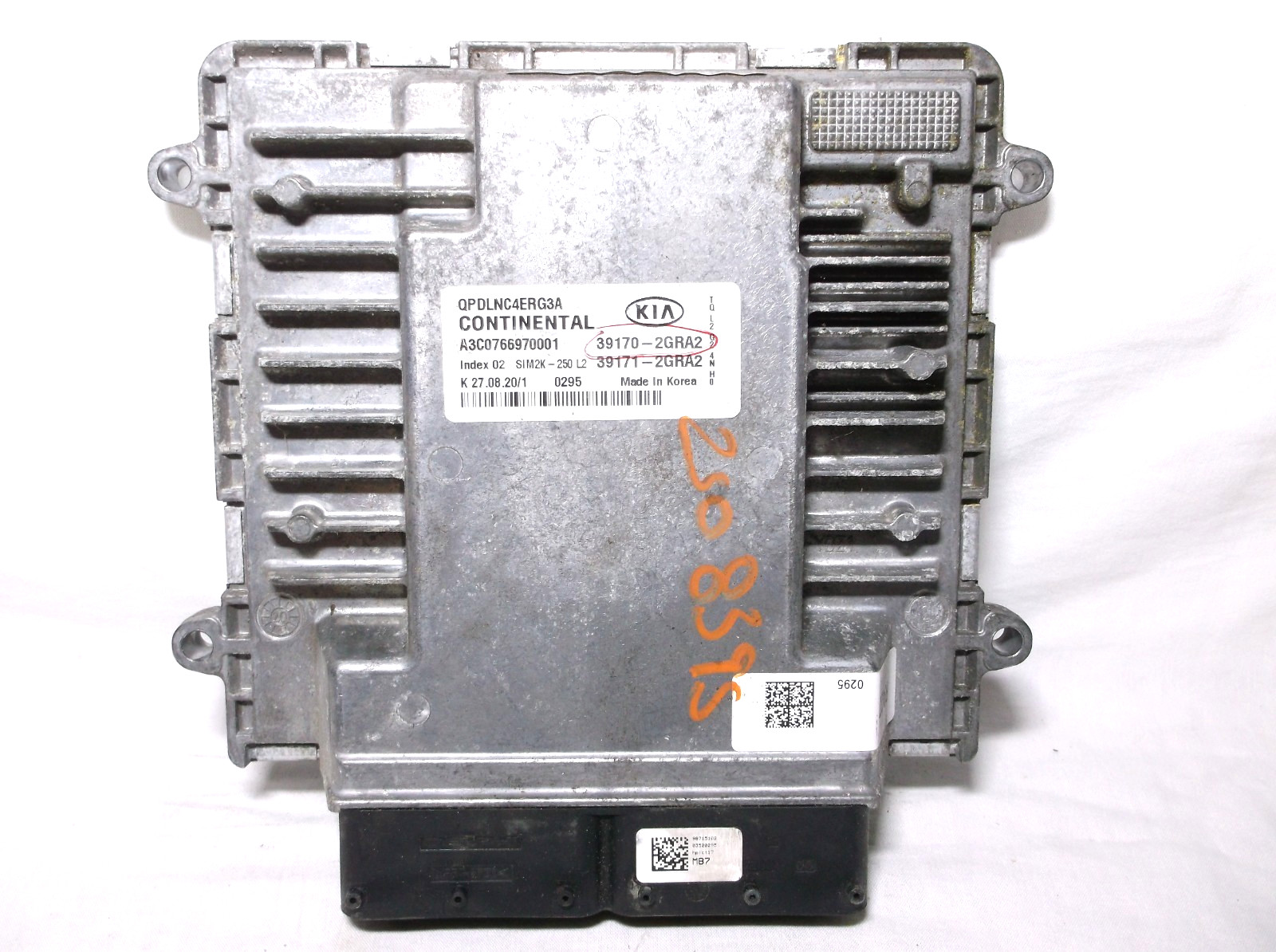 20-22 KIA SPORTAGE FWD 2.4L / ENGINE COMPUTER.ECU