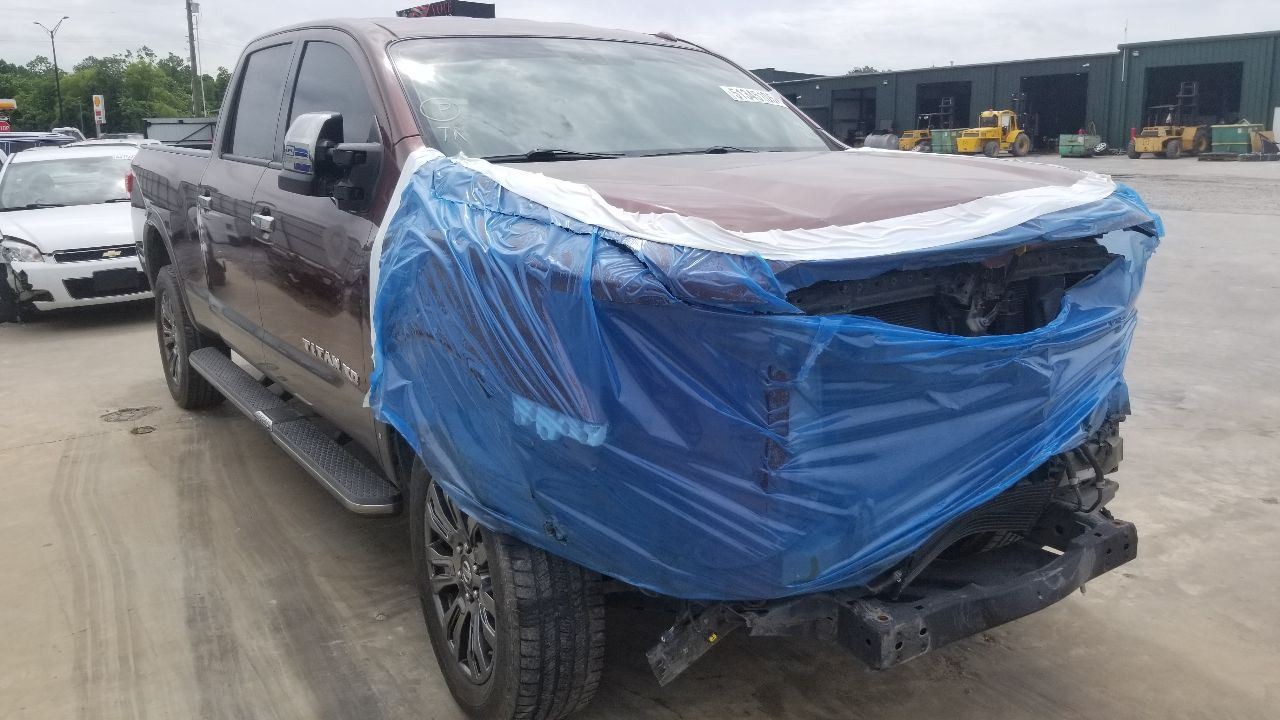 16 NISSAN TITAN XD 5.0L SRS CONTROL MODULE 98820EZ60A
