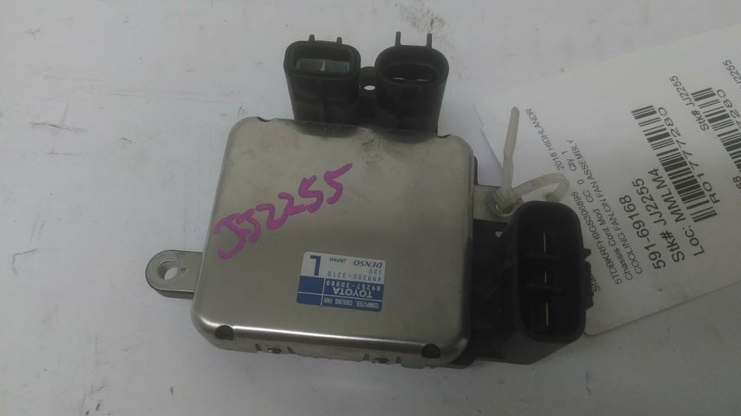 Chassis ECM Cooling Fan Core Support 2GRFE Engine Fits 05-18 AVALON 1777280