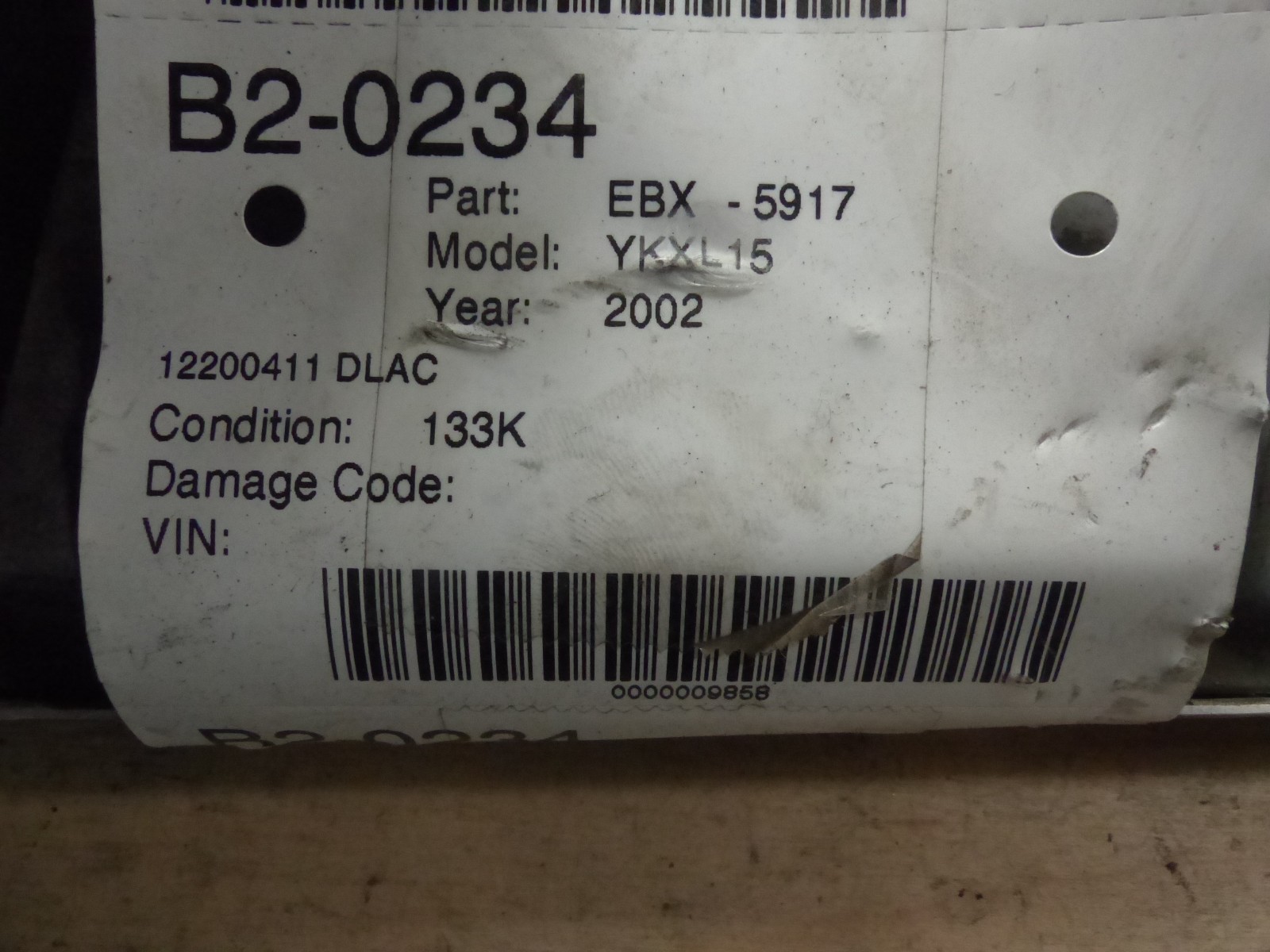 01-02 GMC YUKON XL 1500 “USED REMAN” PCM ECM COMPUTER 12200411