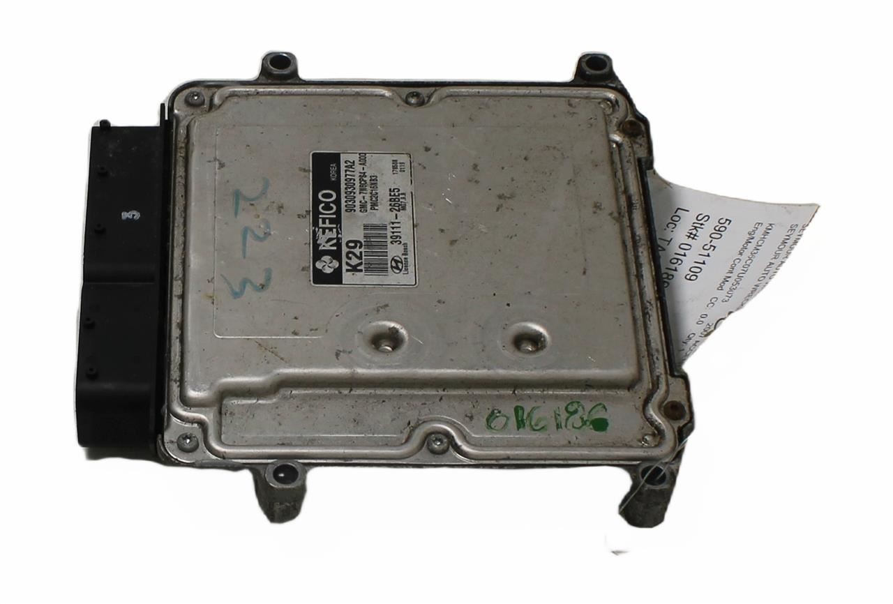 2006-2008 Hyundai Accent Engine ECM Electronic Control Module Canada OEM 1561807