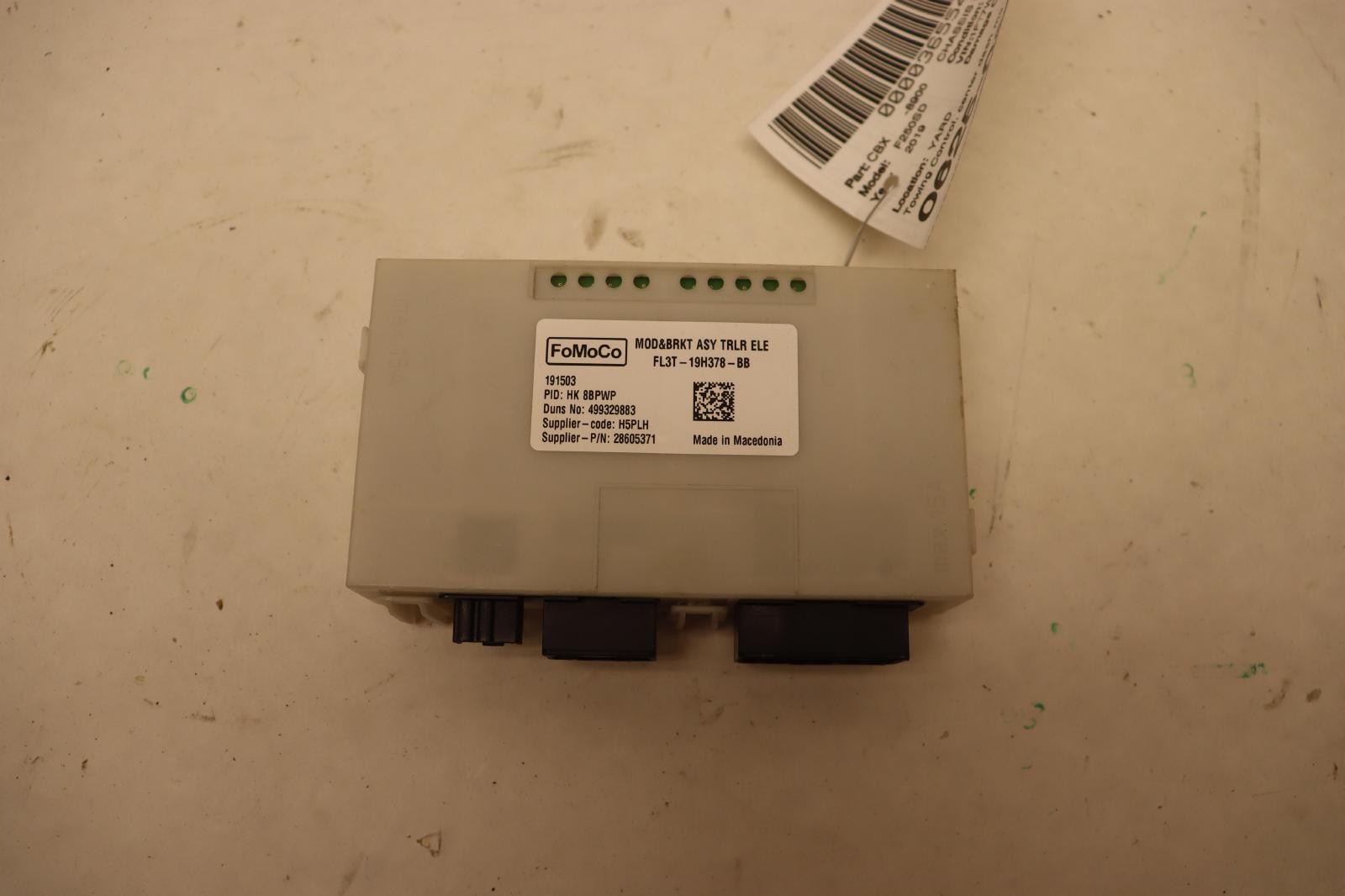 2017-2023 FORD F250 SD TRAILER BRAKE TOWING CONTROL MODULE UNIT OEM