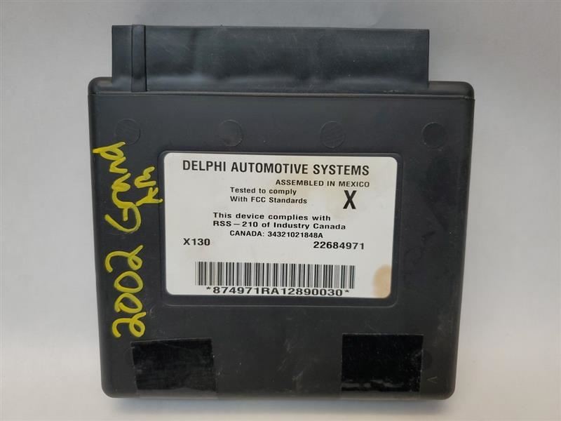 BCM Body Control Module Fits 2002 Grand Am Alero 22436