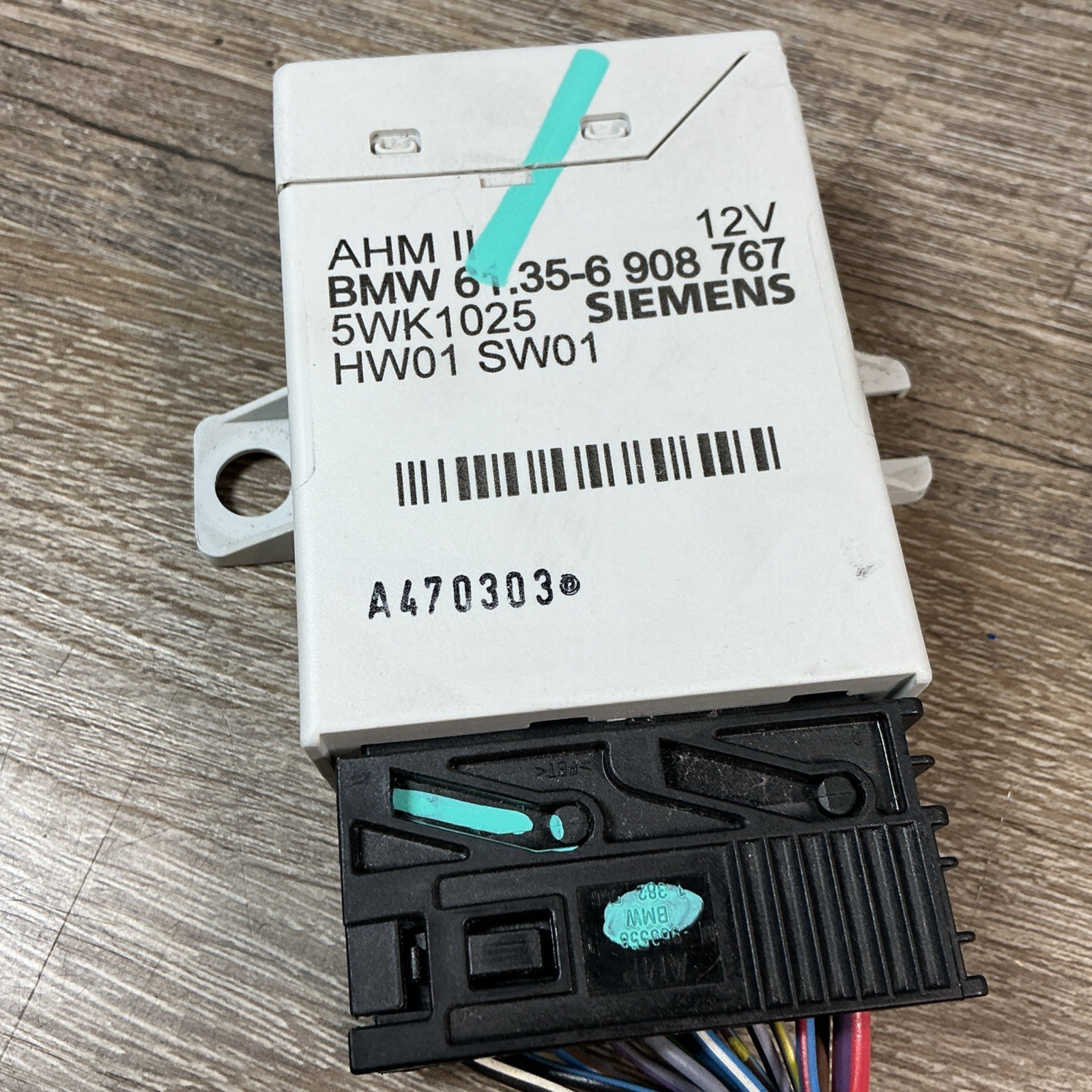 BMW E38 E39 Trailer Tow Module 61356908767 (1993–2003) OEM