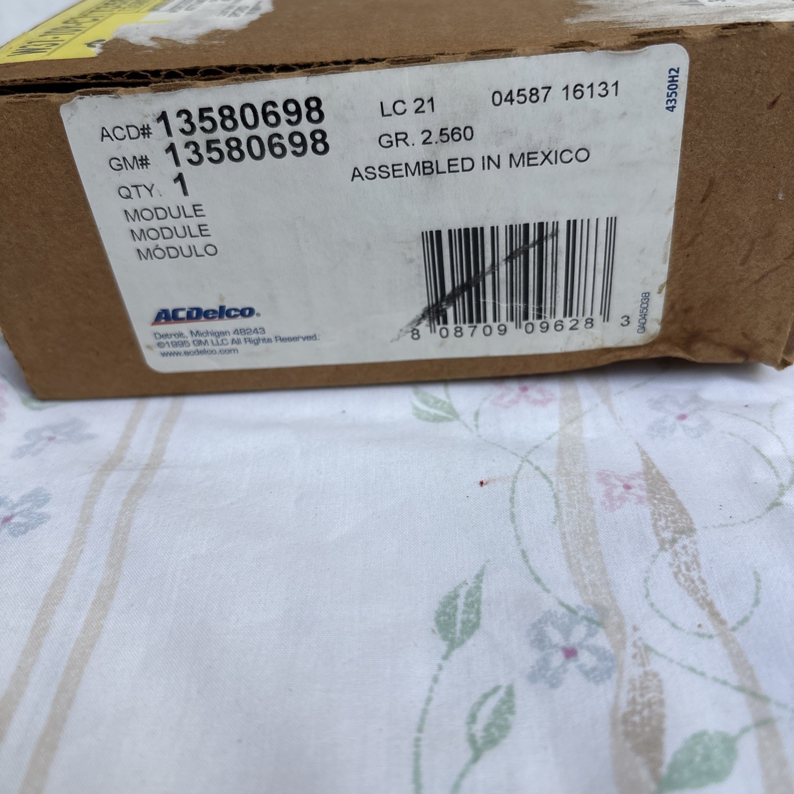13580698 GM BCM Module Brand New In Unopened Box