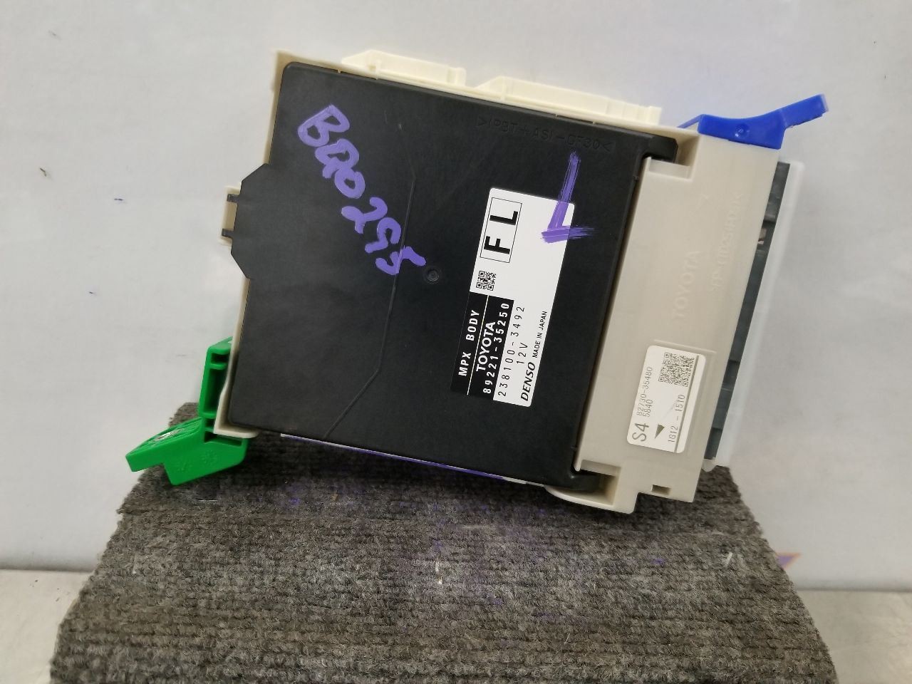 21 TOYOTA 4 RUNNER SR5 4X2 4.0L MULTIPLEX NETWORK BODY CONTROL MOD 8922135250