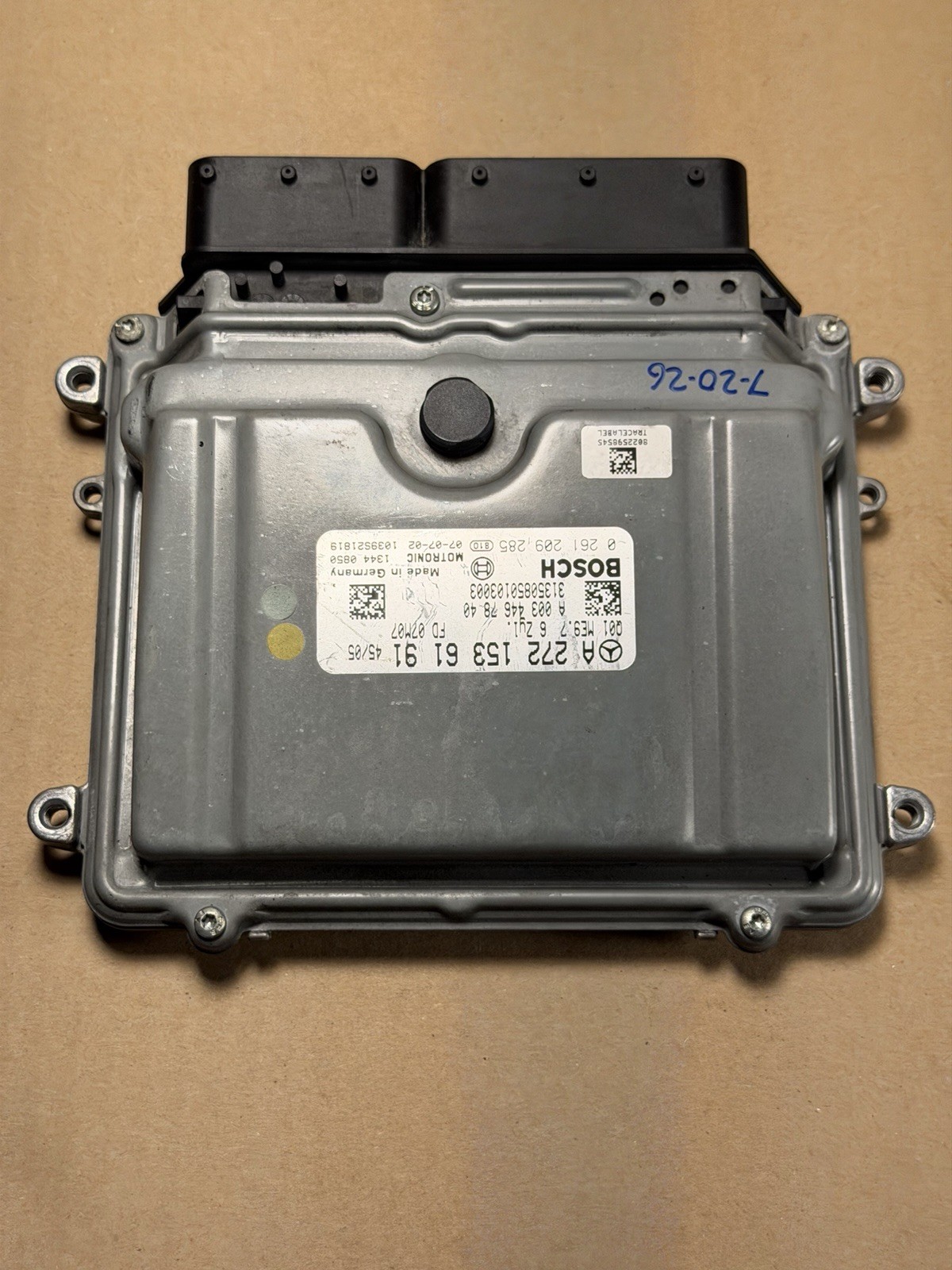 2007-2009 Mercedes R350 ML350 W251 ECU PCM Engine Control Module A2721536191