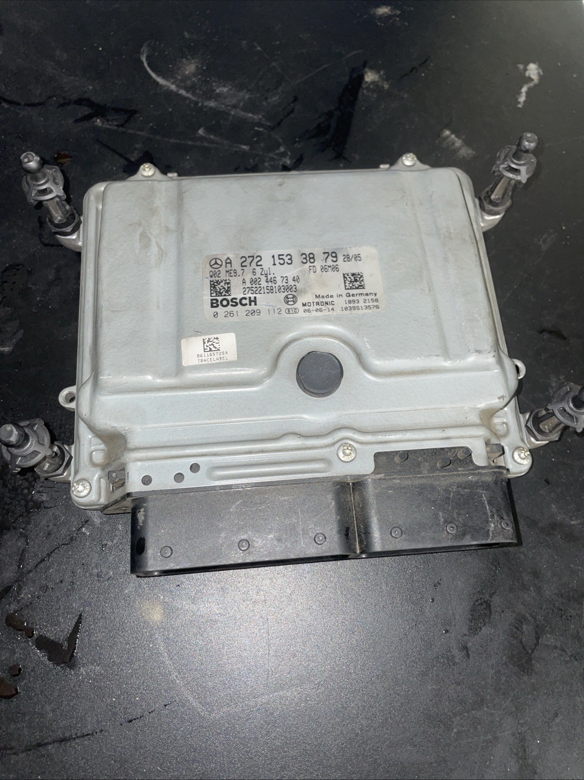 2008-11 Mercedes W204 C300 M272 ECU Engine Control Unit ECM A2729005800