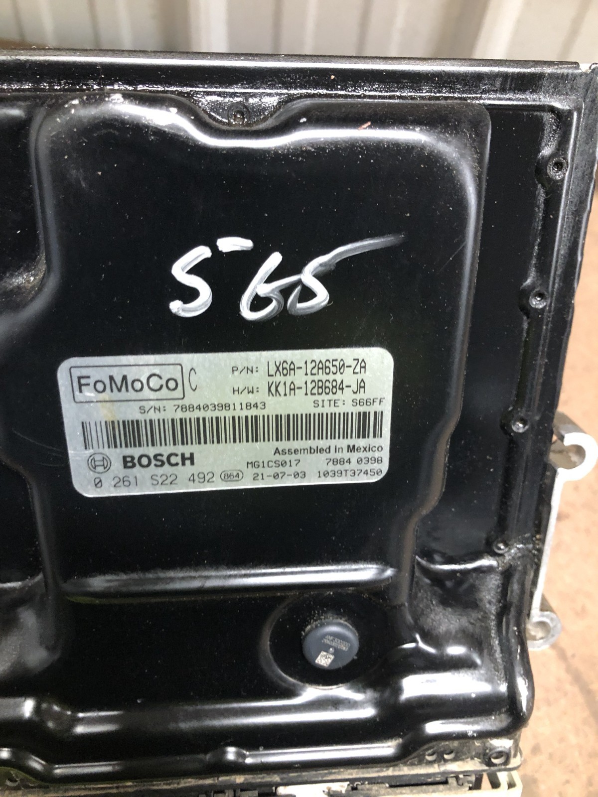 21 Ford Bronco Escape Engine Control Module Computer Ecm LX6A-12A650-ZA Plugs