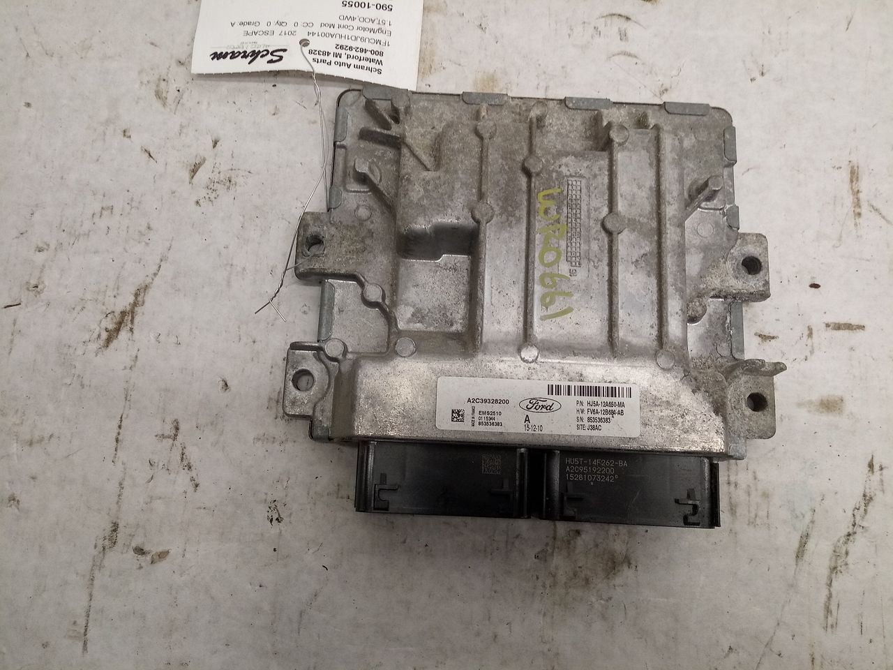 Engine ECM Electronic Control Module 1.5L Fits 17-19 ESCAPE 2940413