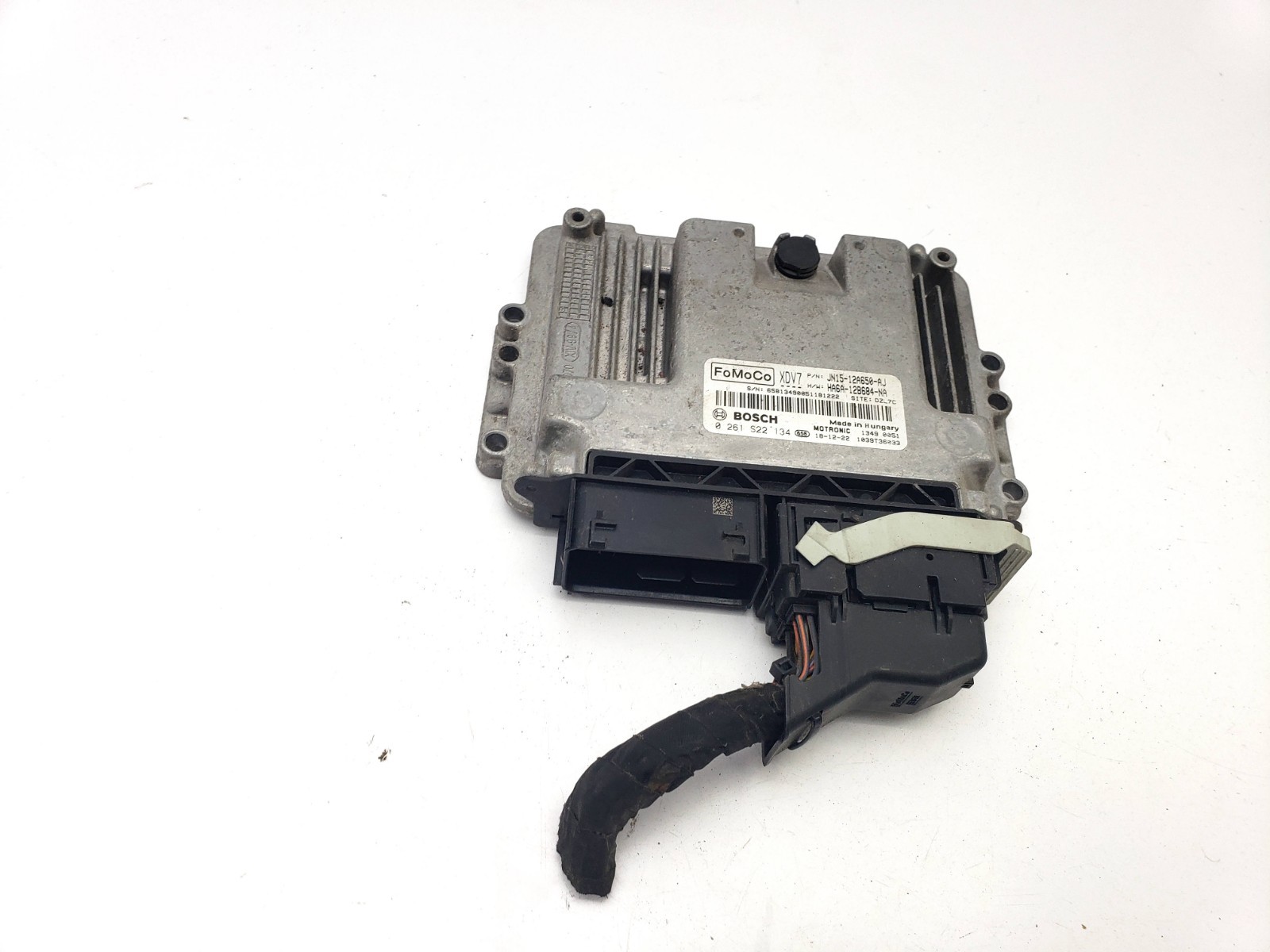 FORD ECOSPORT 2019 1.0 PETROL ENGINE CONTROL MODULE ECU UNIT JN15-12A650-AJ