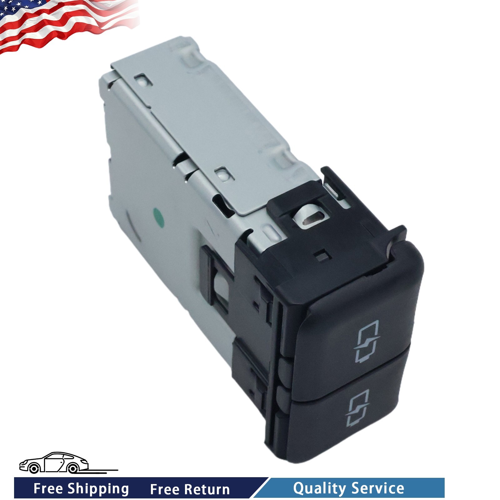 85532-0E100 Pack of 1 USB Charger Port With Cover For Toyota Highlander RAV4