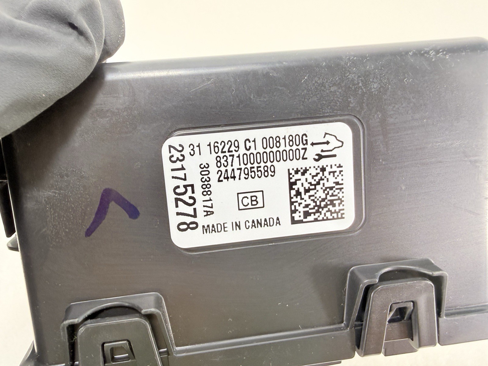 2017-2019 GMC Acadia Chassis Computer Control Module Unit Assembly 23175278 OEM