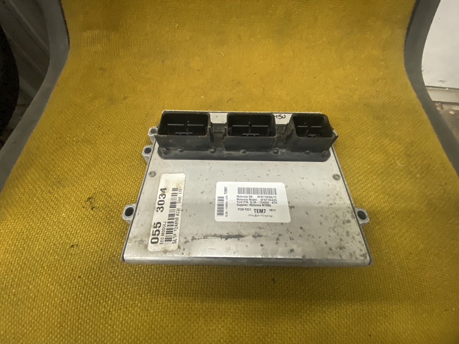 2005-2005 Ford F-150 Engine Computer Ecu Pcm Ecm Pcu Oem 5L3A12A650ATF