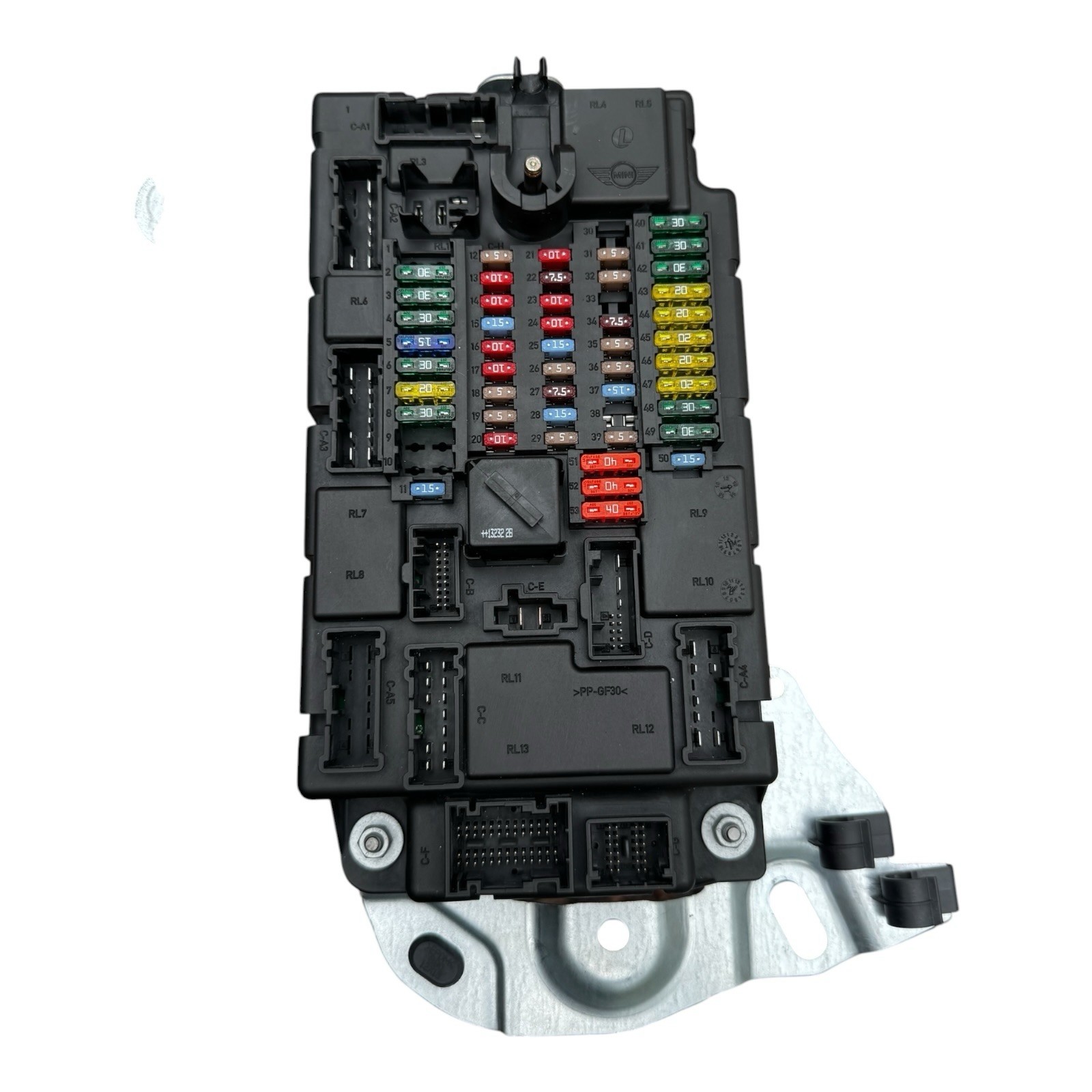 07-13 MINI COOPER R56 Interior Relay Junction Fuse Box Module JBE 61353457413-02