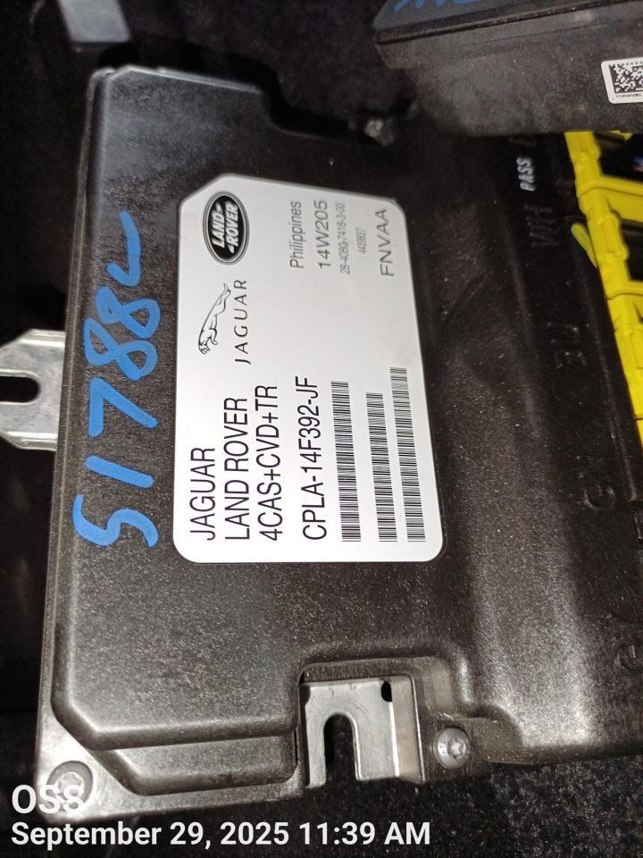 CHASIS CONTROL MODULE OEM 2014 LAND ROVER RANGE ROV 1YR WRNTY CPLA14F392JF