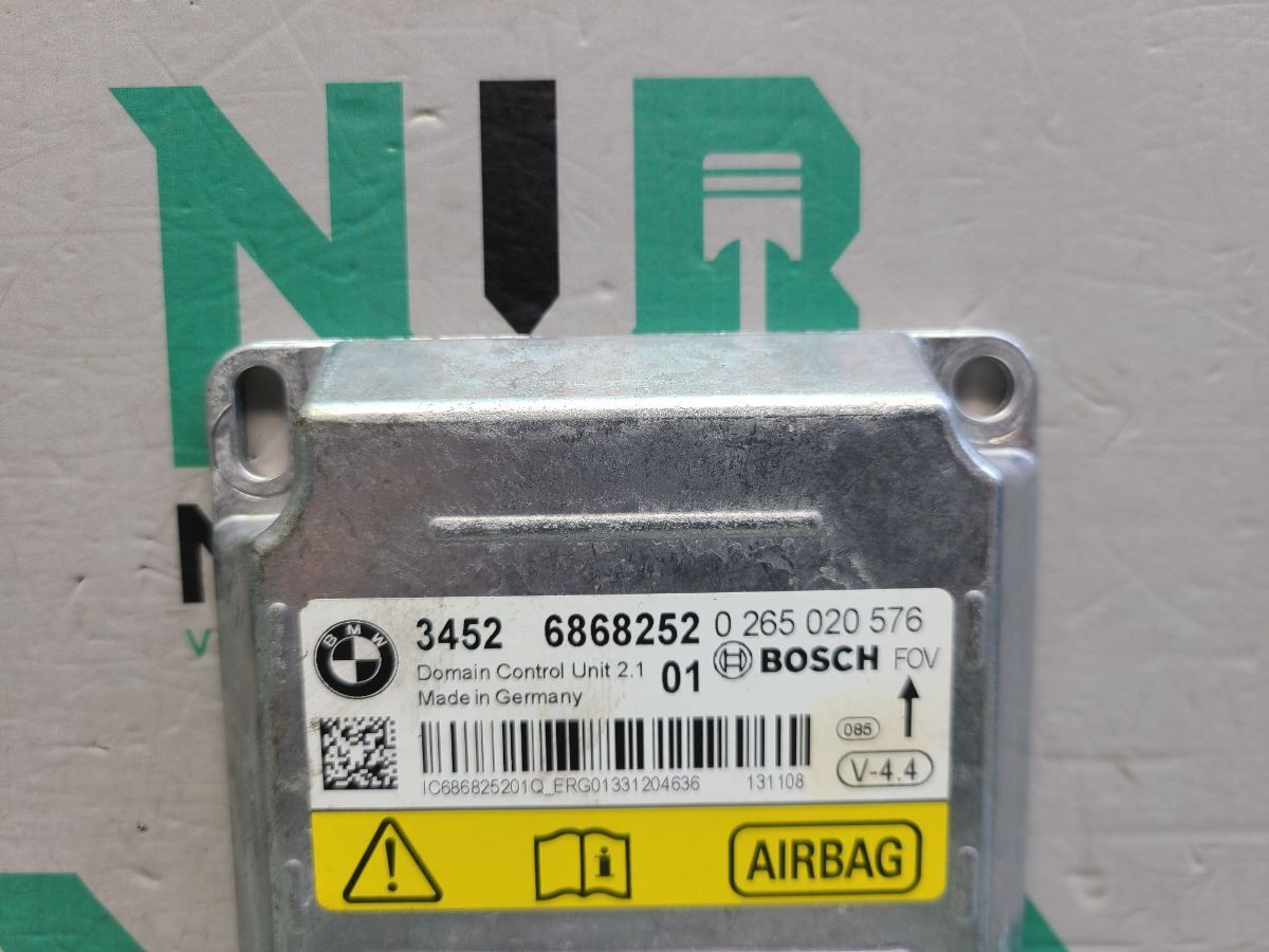 BMW 7 Series F01 SRS ECU CRASH DATA 6868252