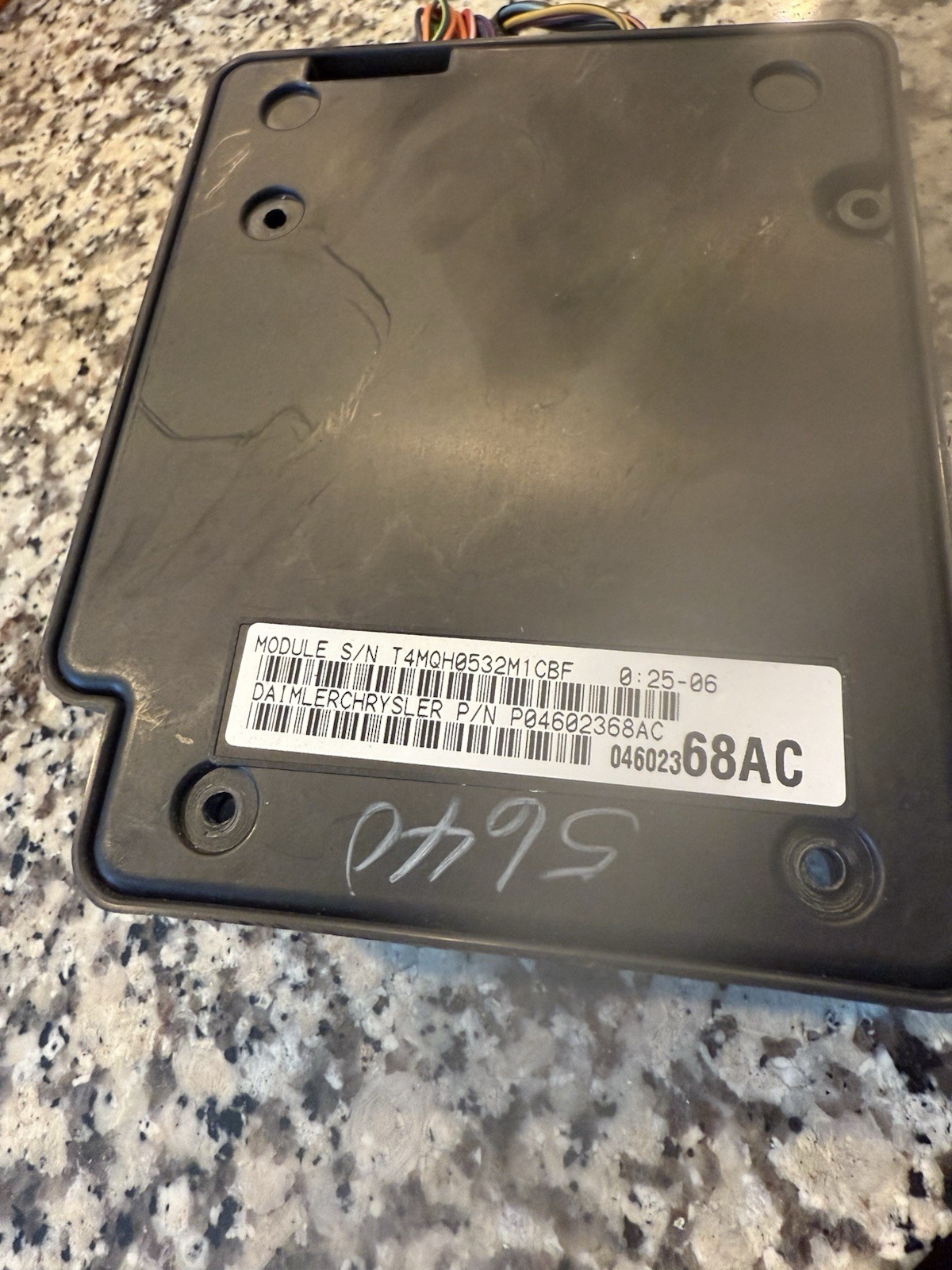 2002 CHRYSLER Sebring CONVERTIBLE bcm body control module P04602368AC