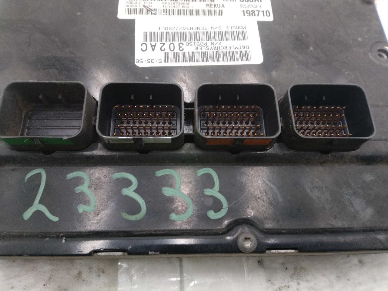 Engine ECM Electronic Control Module 3.7L Fits 08 COMMANDER 613259