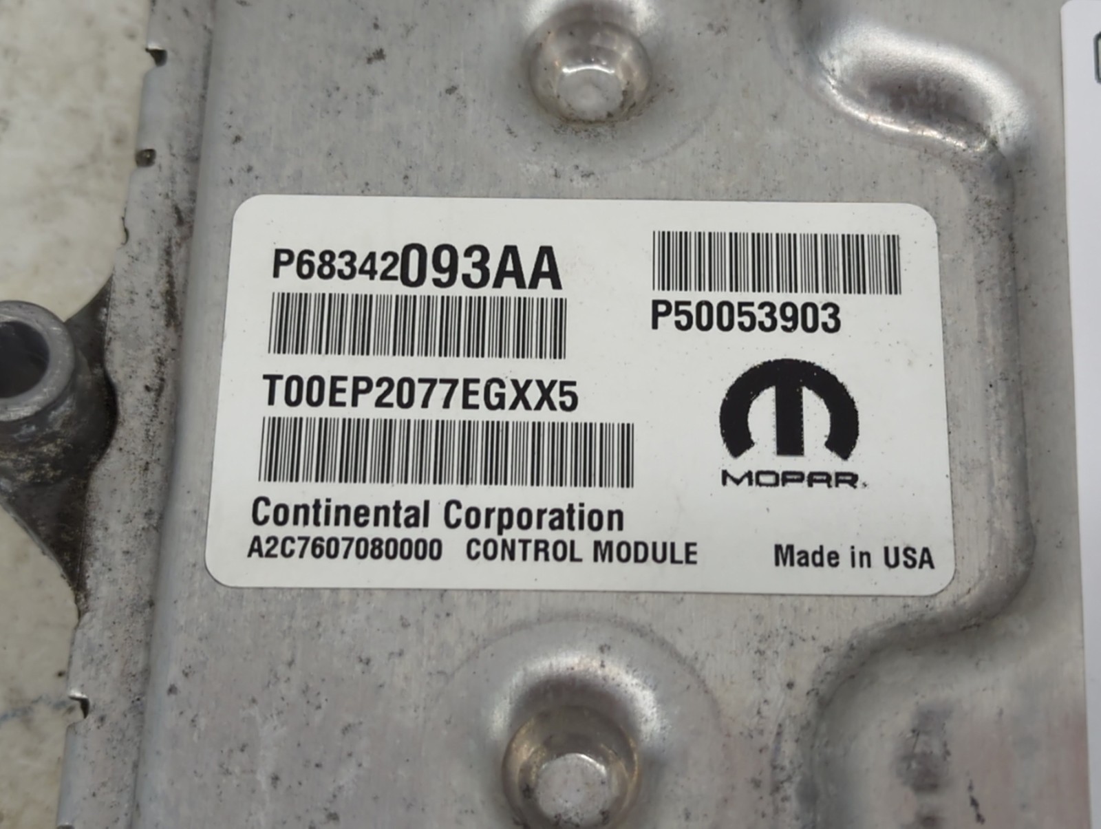 2018-2018 Jeep Cherokee Engine Control Computer Ecu Pcm Ecm Pcu Oem GD69H
