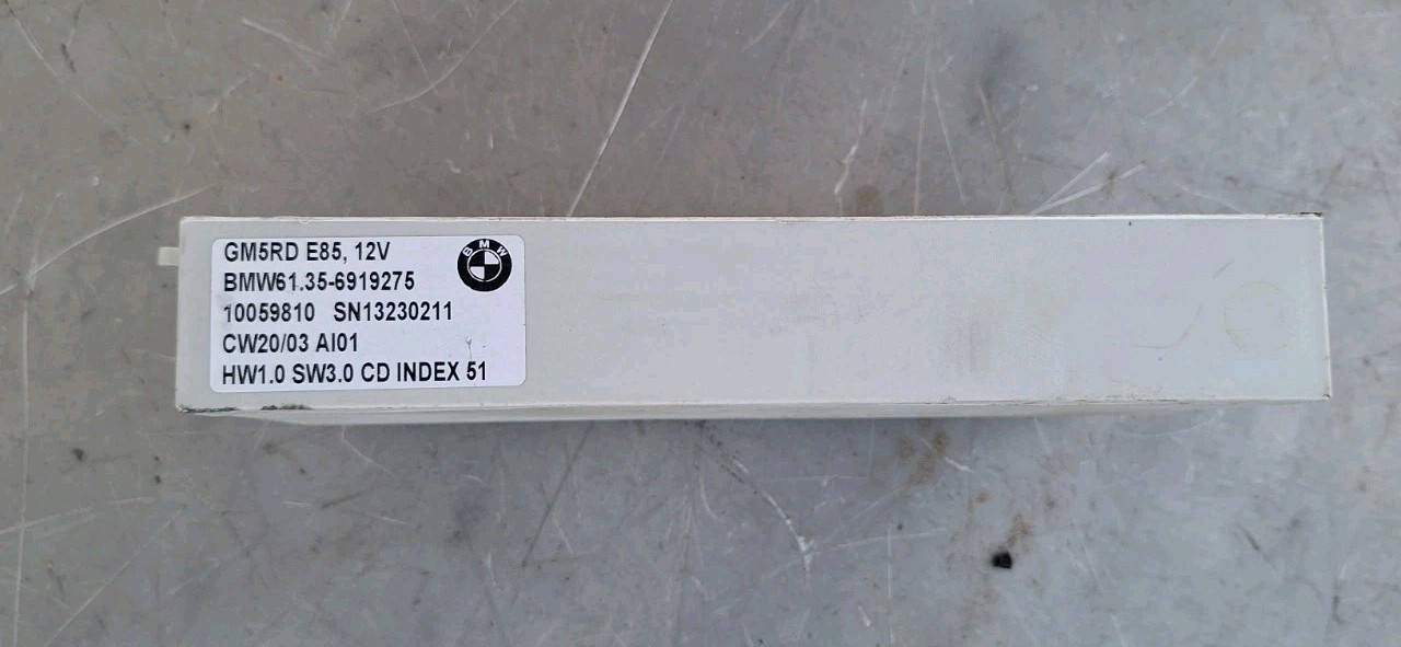 03-08 BMW E85 E86 Z4 Delphi Basic Control Module 5 GM5STAR12 Computer OEM✅