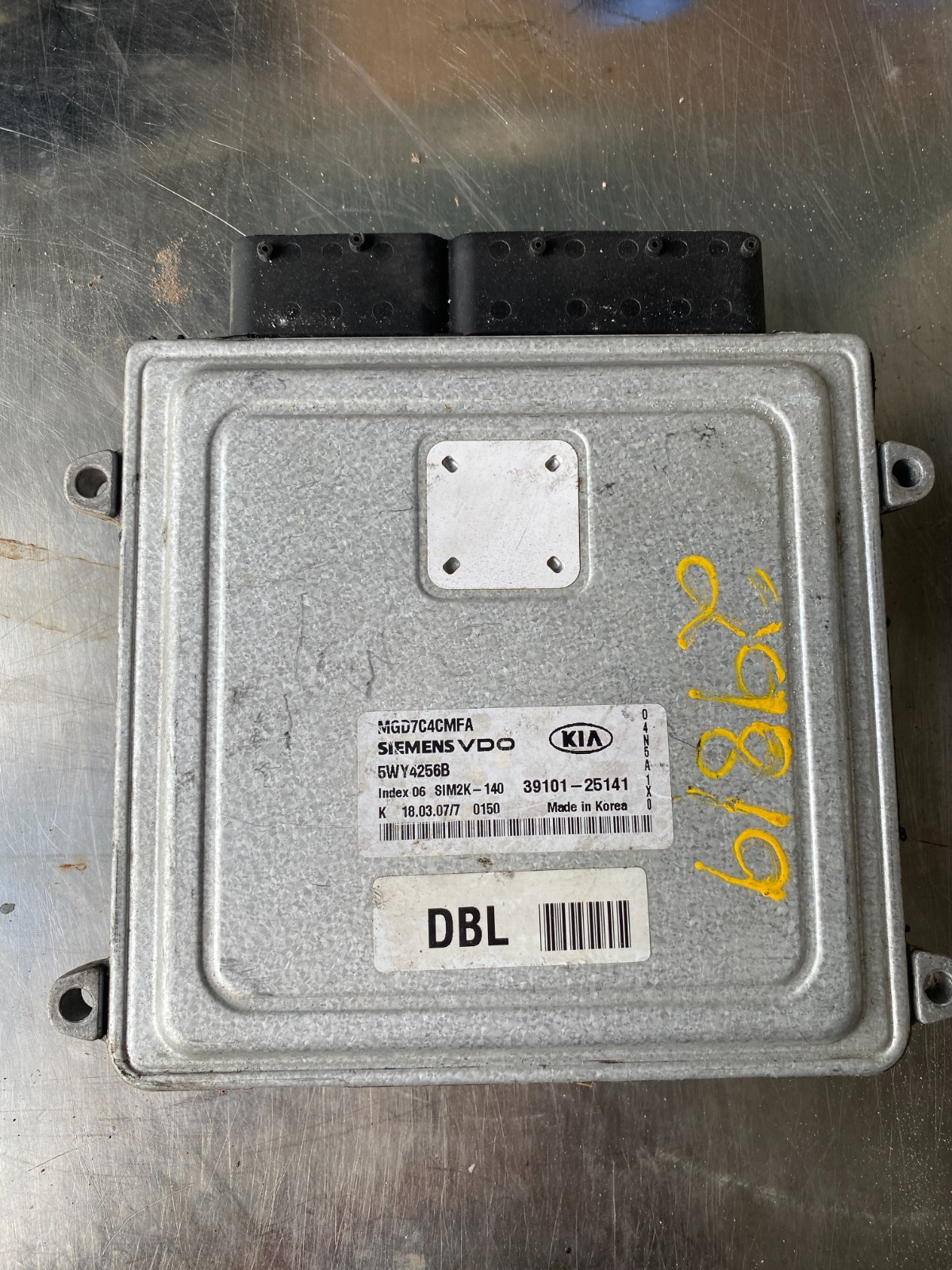 06-08 Kia Optima LX 2.4L AT Engine Computer 39101-25141 Ecm Pcm Ecu Oem
