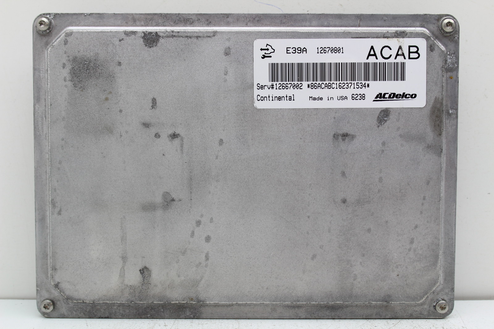17 Chevrolet Malibu 12667002 Computer Brain Engine Control ECU ECM EBX Module