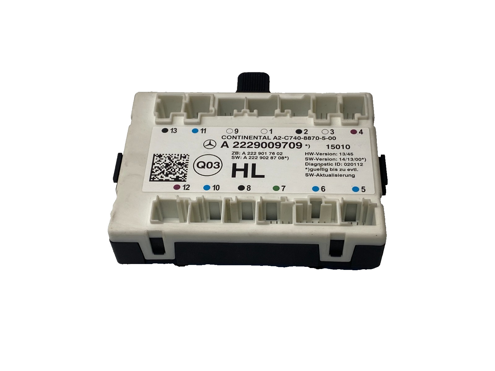 14-17 MERCEDES S550 W222 REAR LEFT DOOR CONTROL MODULE OEM B0.06
