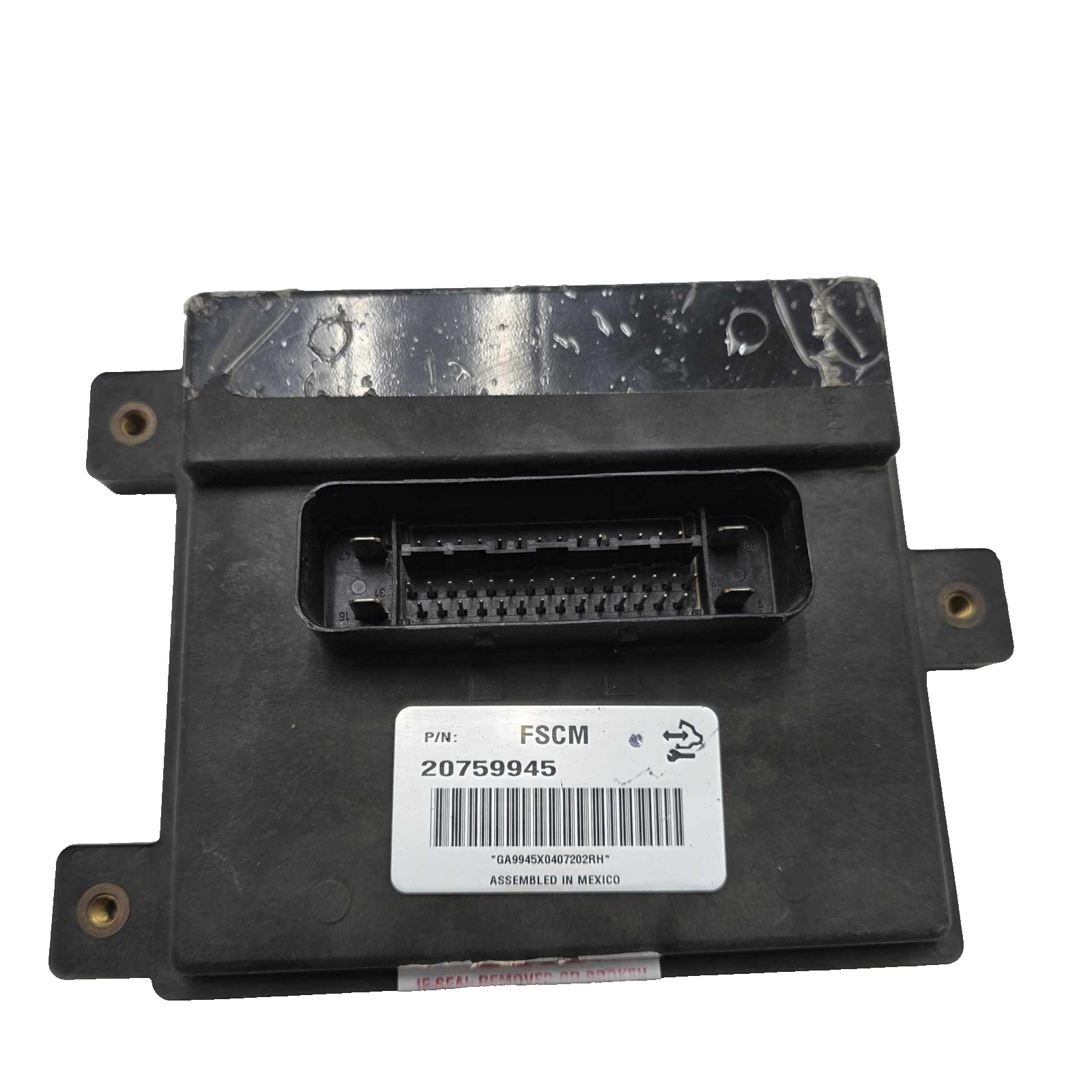 Chevrolet Silverado 1500 Fuel Pump Electronic Control Module 2007-2009 20759945