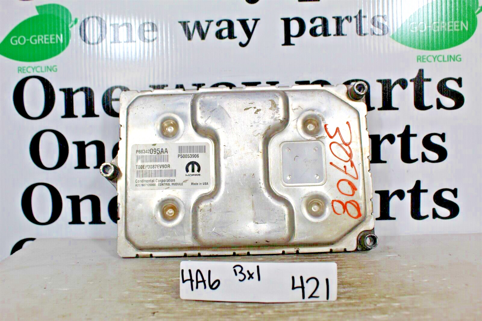P68342095AA Jeep Compass 2017-18 Engine Control Unit ECU Module 4A6 421 B1
