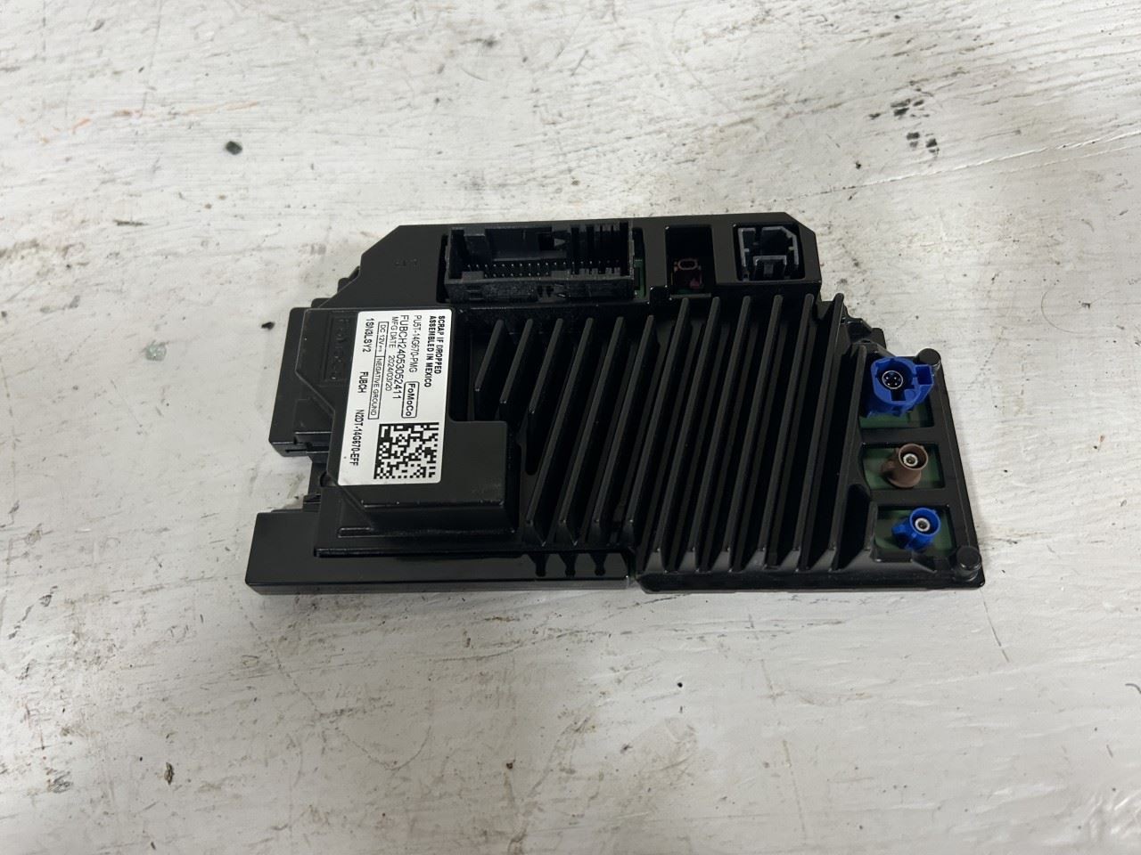 2022 FORD BRONCO Communication Sync Control Module OEM Part Number PU5T14G670PMG