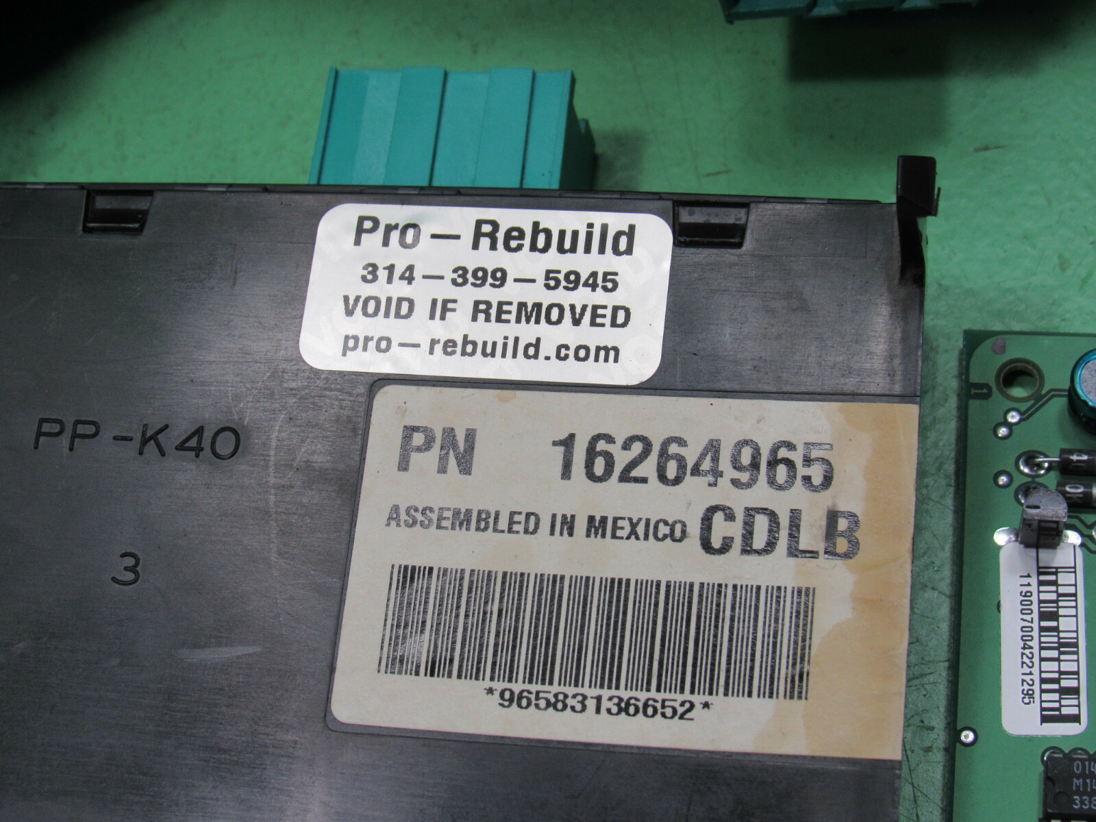 CHEVY SILVERADO K2500 C2500 C3500 TRUCK ANTI-THEFT PASSLOCK VATS MODULE 16264965