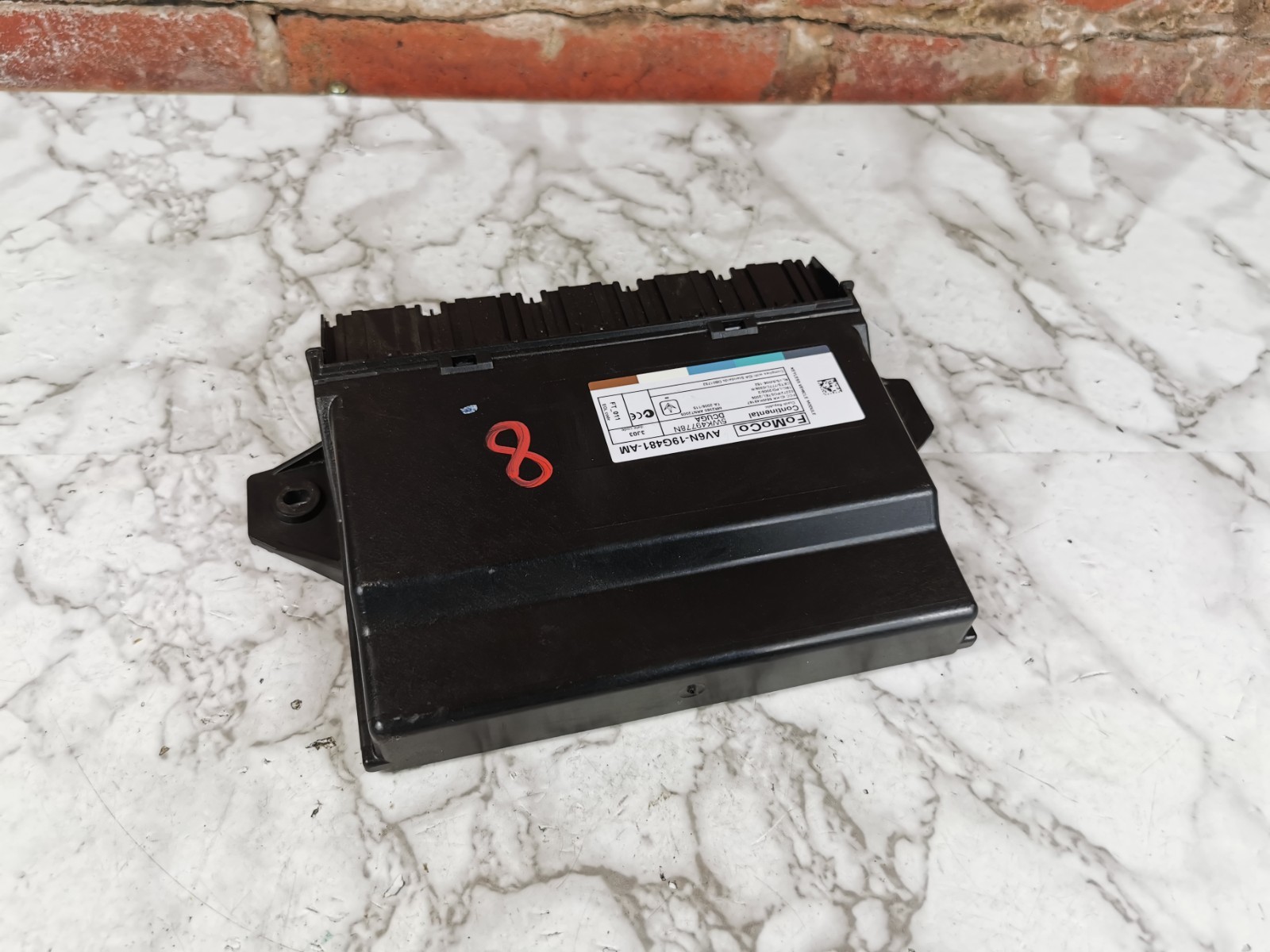 2013 FORD FOCUS KEYLESS ENTRY CONTROL MODULE AV6N-19G481-AM