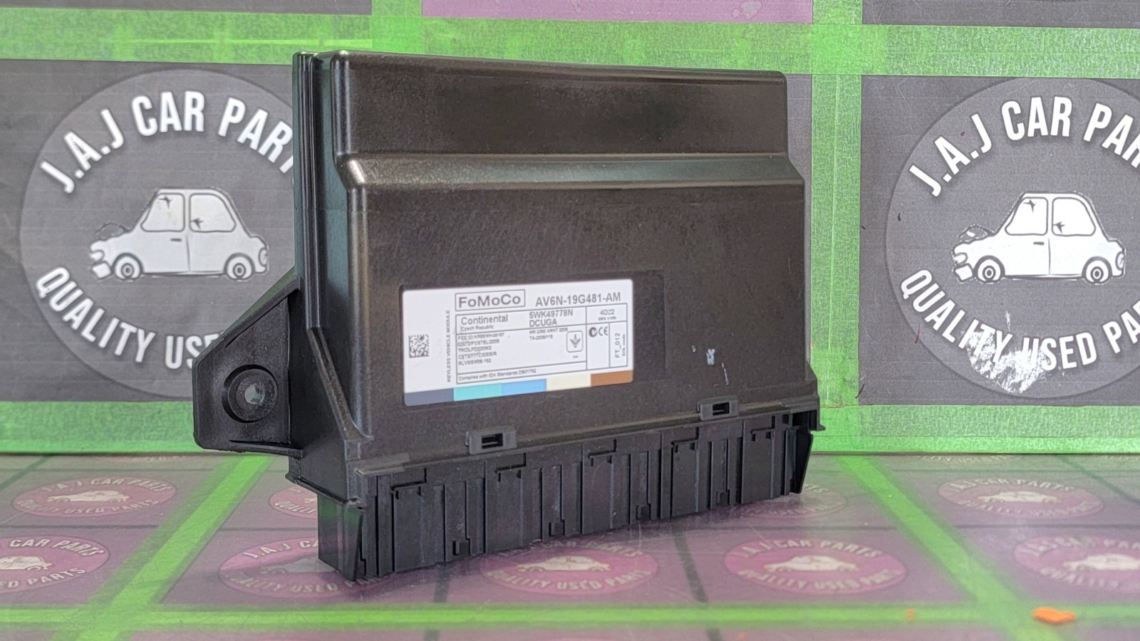 2014 Ford Escape Theft Locking Keyless Entry Control Module AV6N-19G481-AM OEM