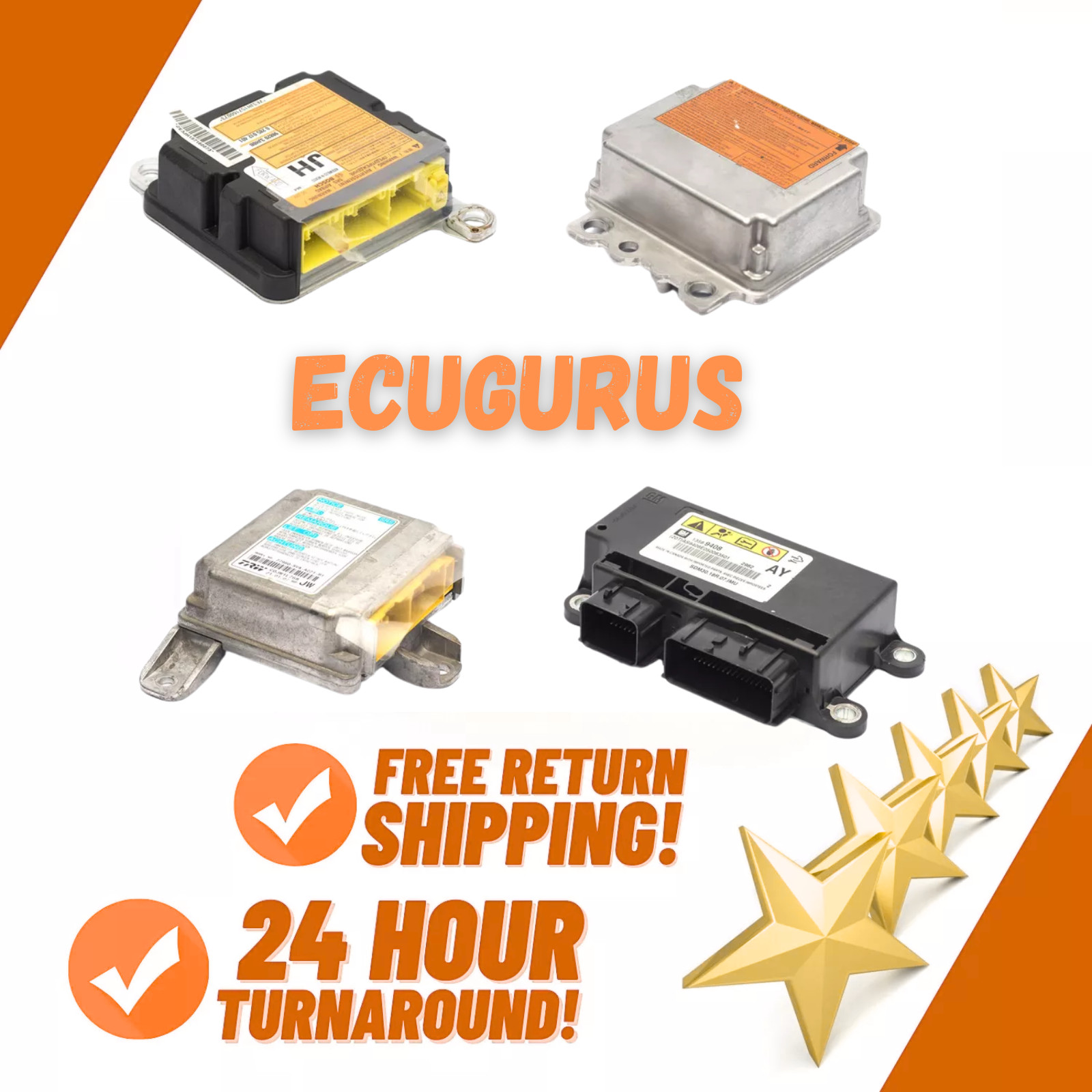 ✅💯OEM AIRBAG MODULE RESET – ALL MODELS – 24HR ECUGURUS ⭐⭐⭐⭐⭐ REPAIR SERVICE