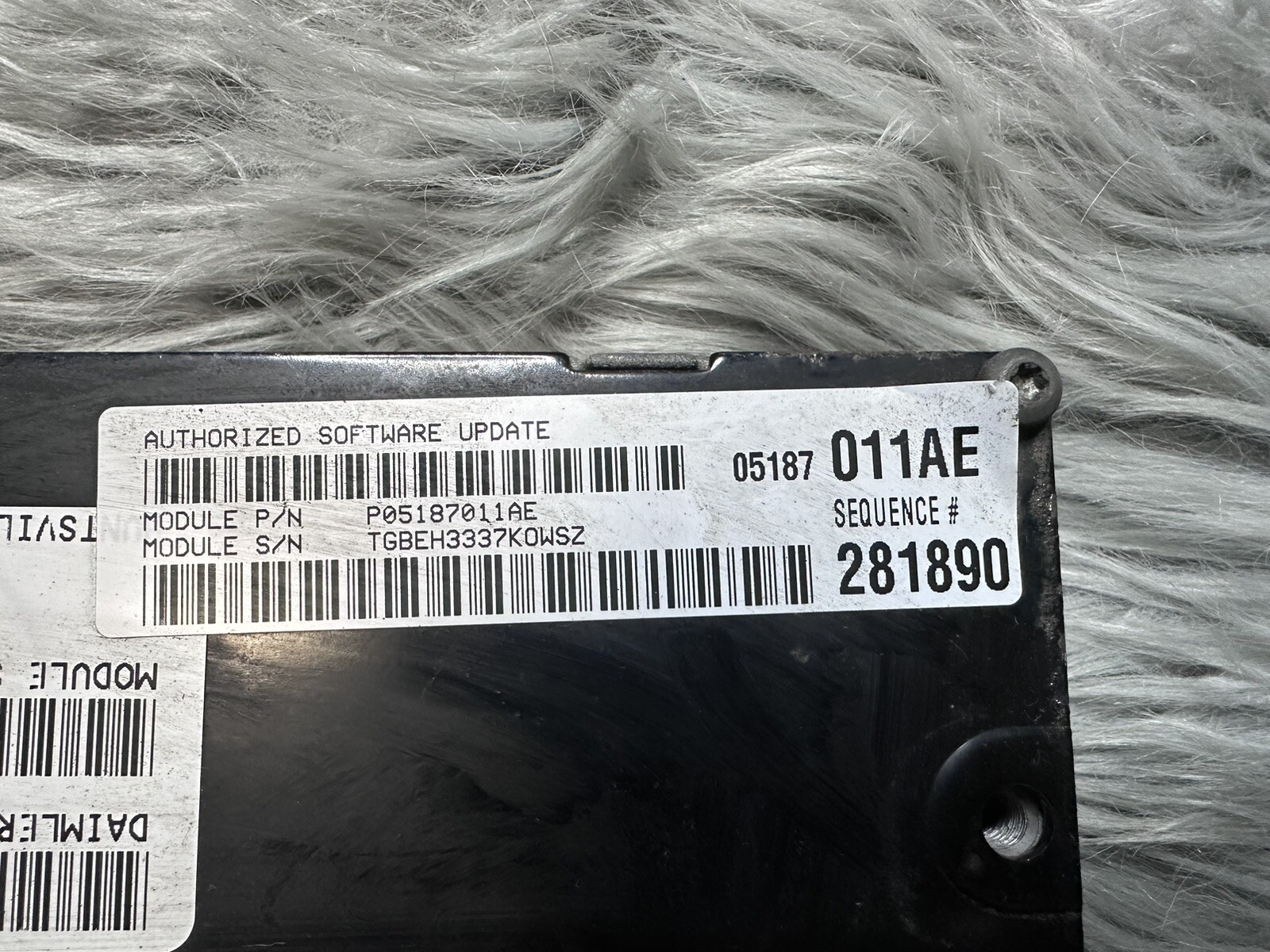 2008-2010 Dodge Charger Magnum Engine ECM Control Module P05187011AE 05187011AE