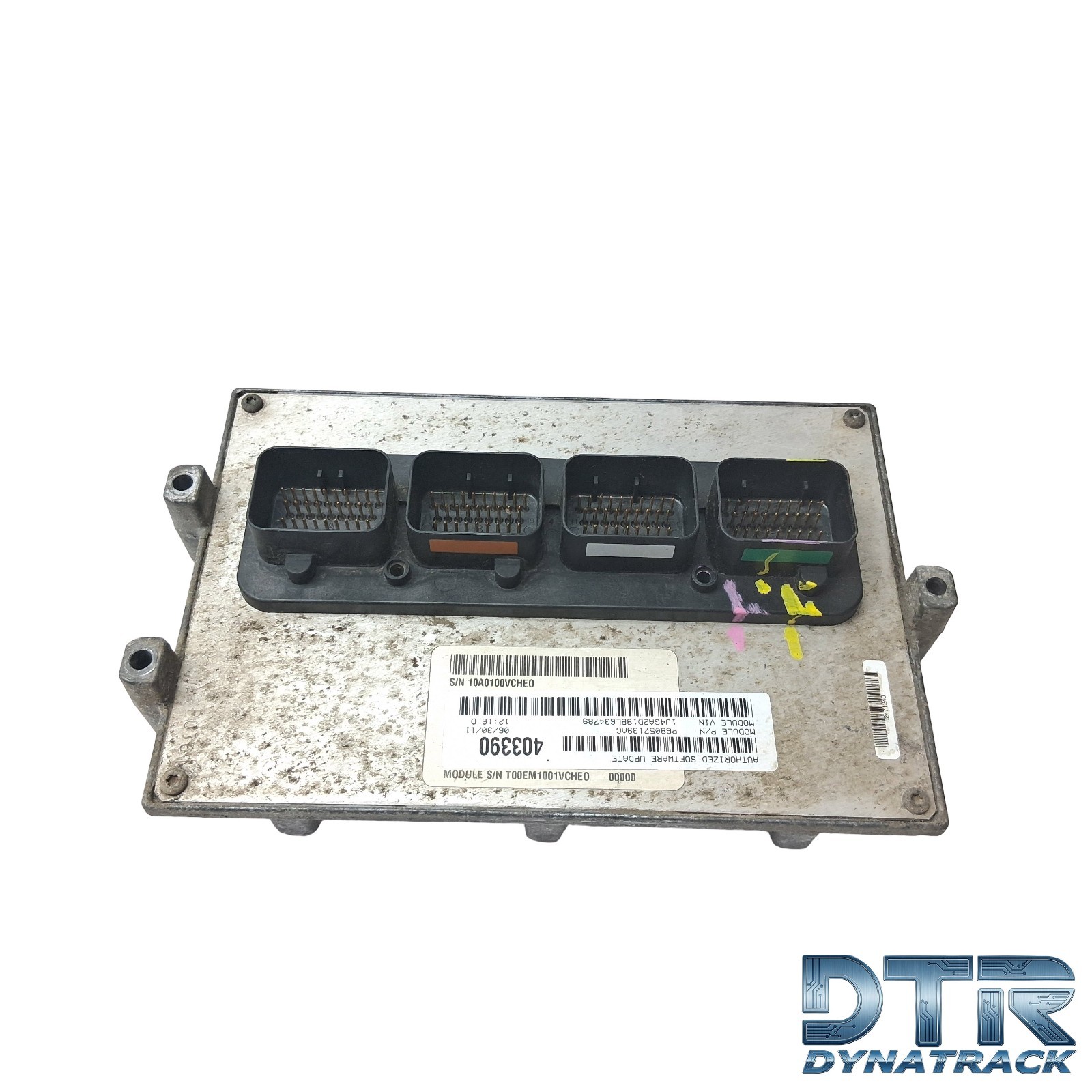 Programmed Jeep Wrangler 2011 3.8L ECU ECM PCM Engine Module 68057139AG
