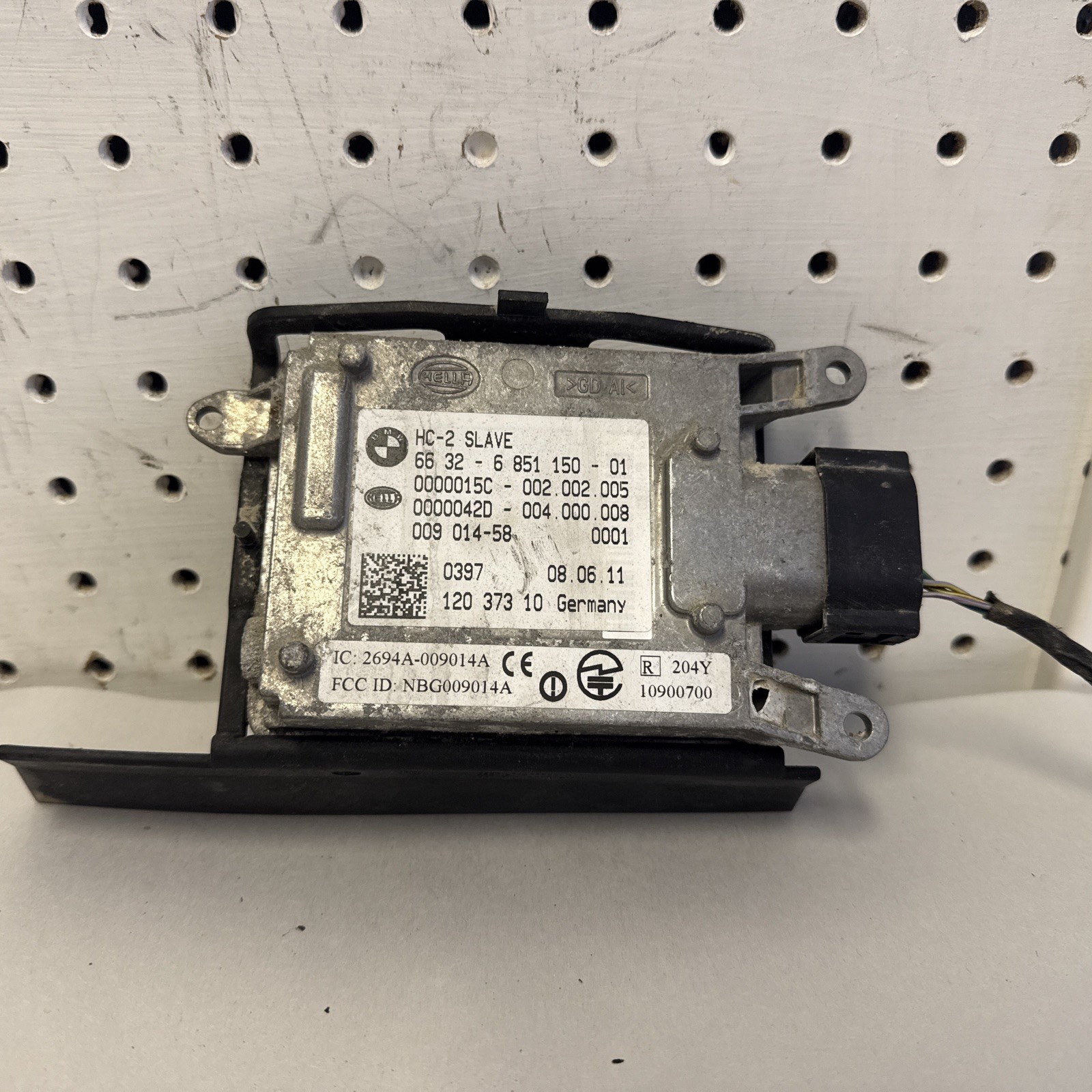 2011 BMW F10 550XI LH LEFT REAR LANE DEPARTURE RADAR SENSOR OEM