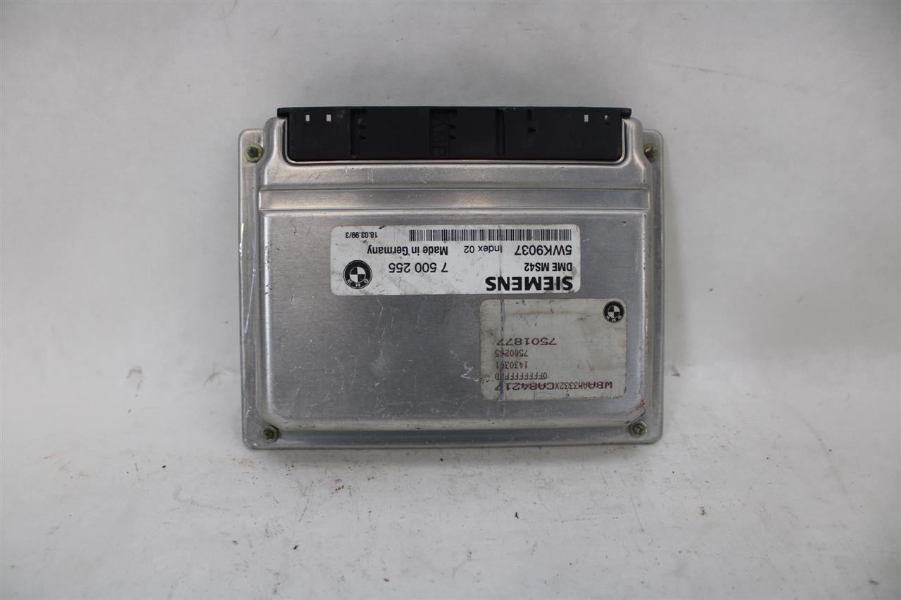 ECU ECM COMPUTER BMW 528I 1998 99 00 7500255 1400009