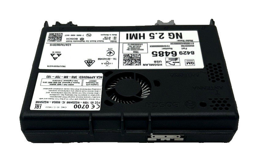84296485 OEM ACDelco HMI Control Module Assembly 2017-2017 Chevrolet Camaro 6.2L