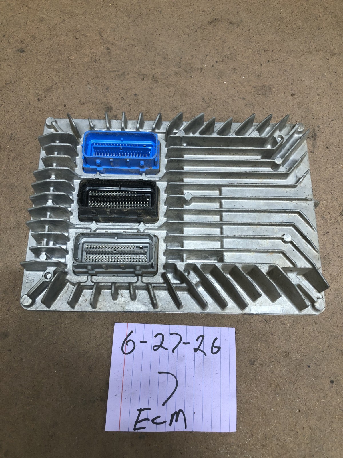 2013 Chevy Camaro Engine Computer Control Module E39a 12655007 Ecm ECU Abll