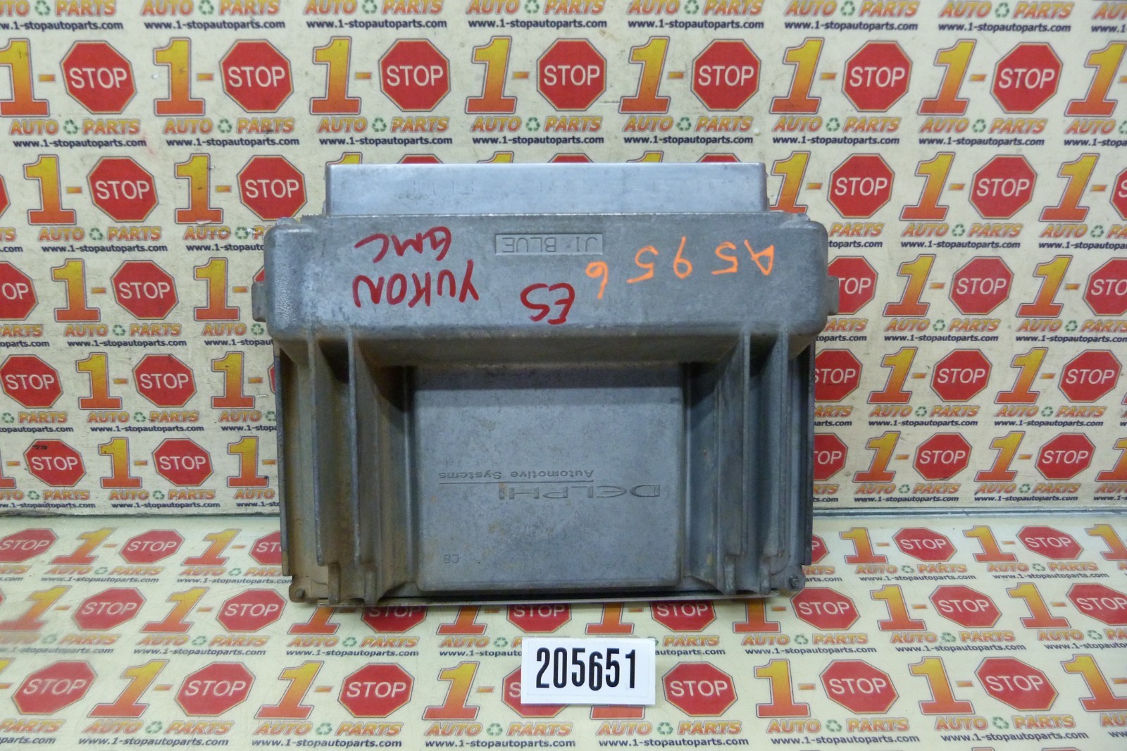 2001 2002 GMC YUKON ENGINE COMPUTER MODULE ECU ECM 12200411 OEM
