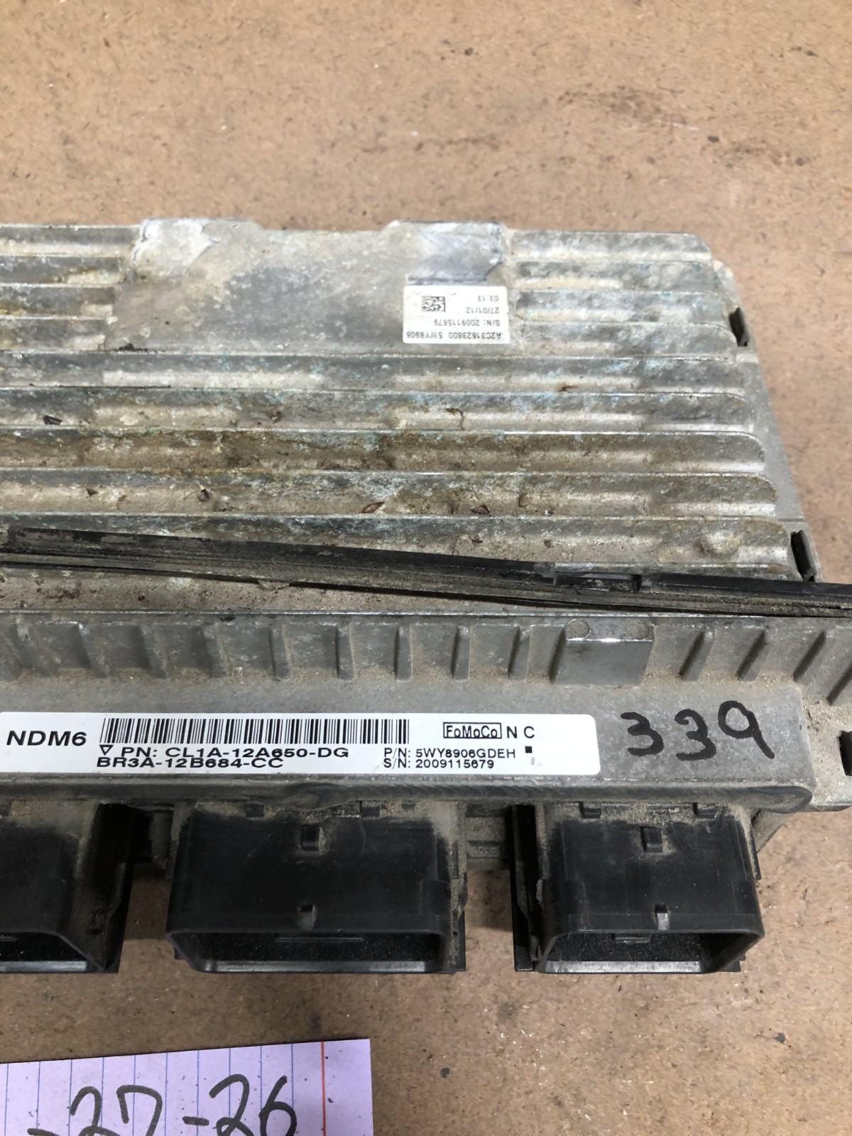 2012-2014 Ford Expedition Engine Control Computer Module ECM ECU CL1A-12A650-DG