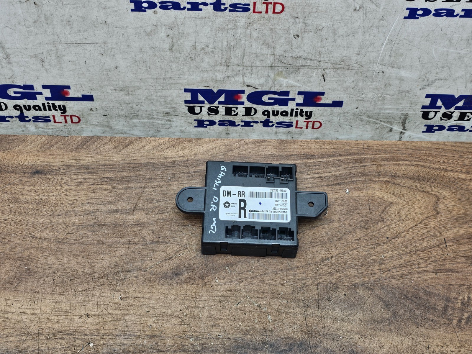MASERATI GHIBLI M157 REAR DOOR CONTROL UNIT MODULE RIGHT SIDE 52851640AD 2013-20