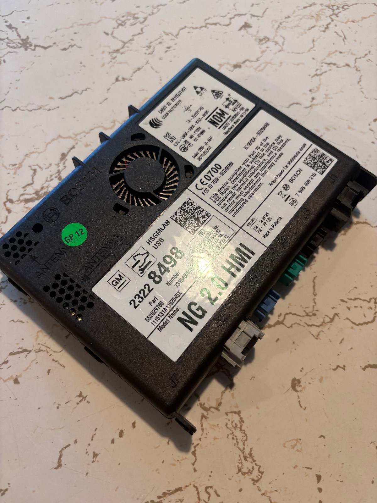 15-16 GENUINE GM CHEVY CADILLAC OEM VIDEO PLAYER INTERFACE MODULE 23228498